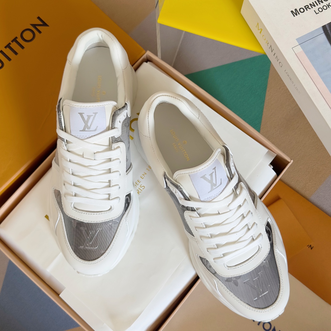 Louis Vuitton Male Running Shoes Breathable M-l-s