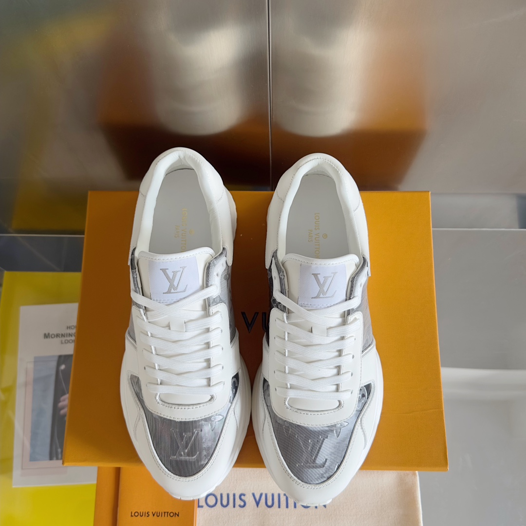 Louis Vuitton Male Running Shoes Breathable M-l-s