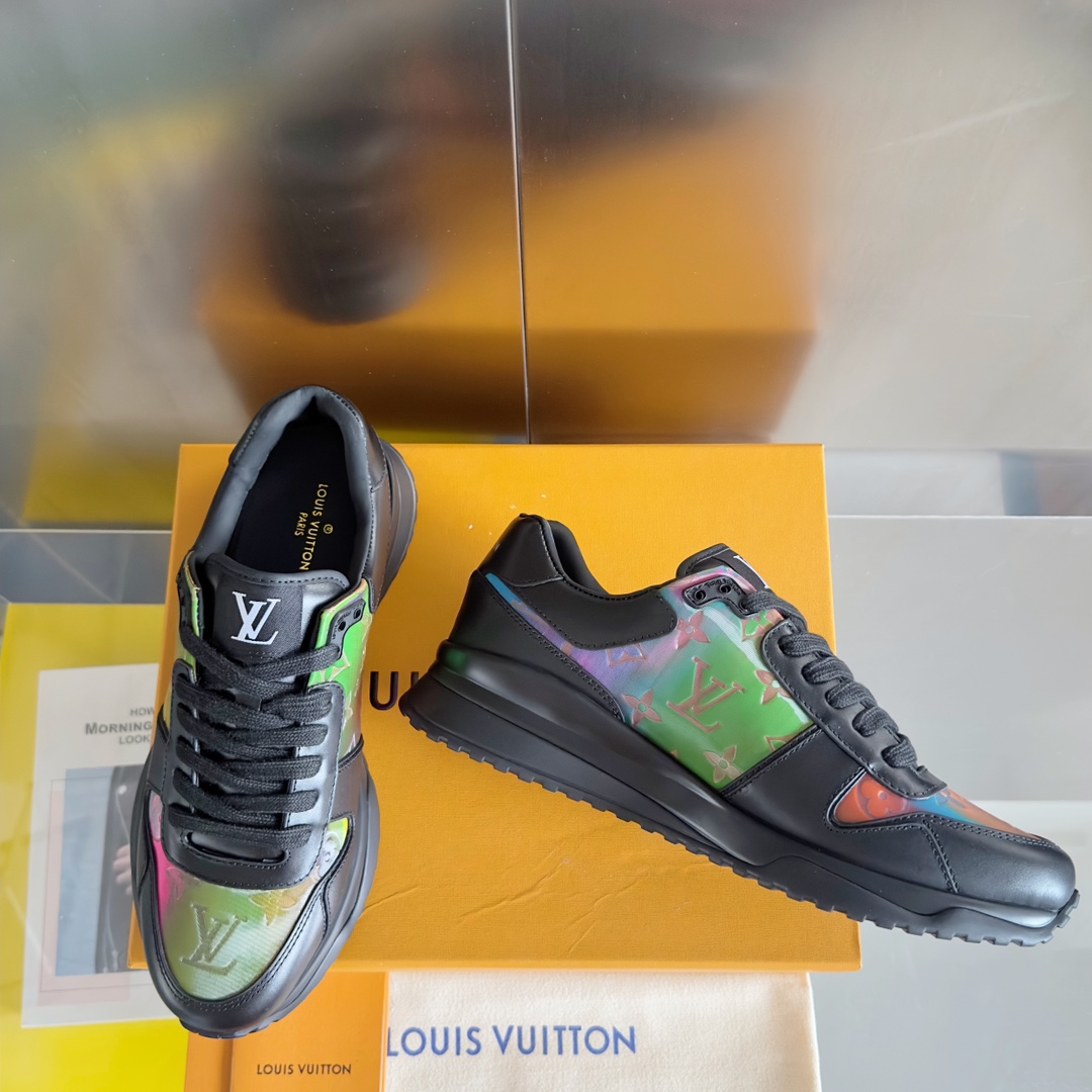 Louis Vuitton Male Running Shoes Breathable M-l-s