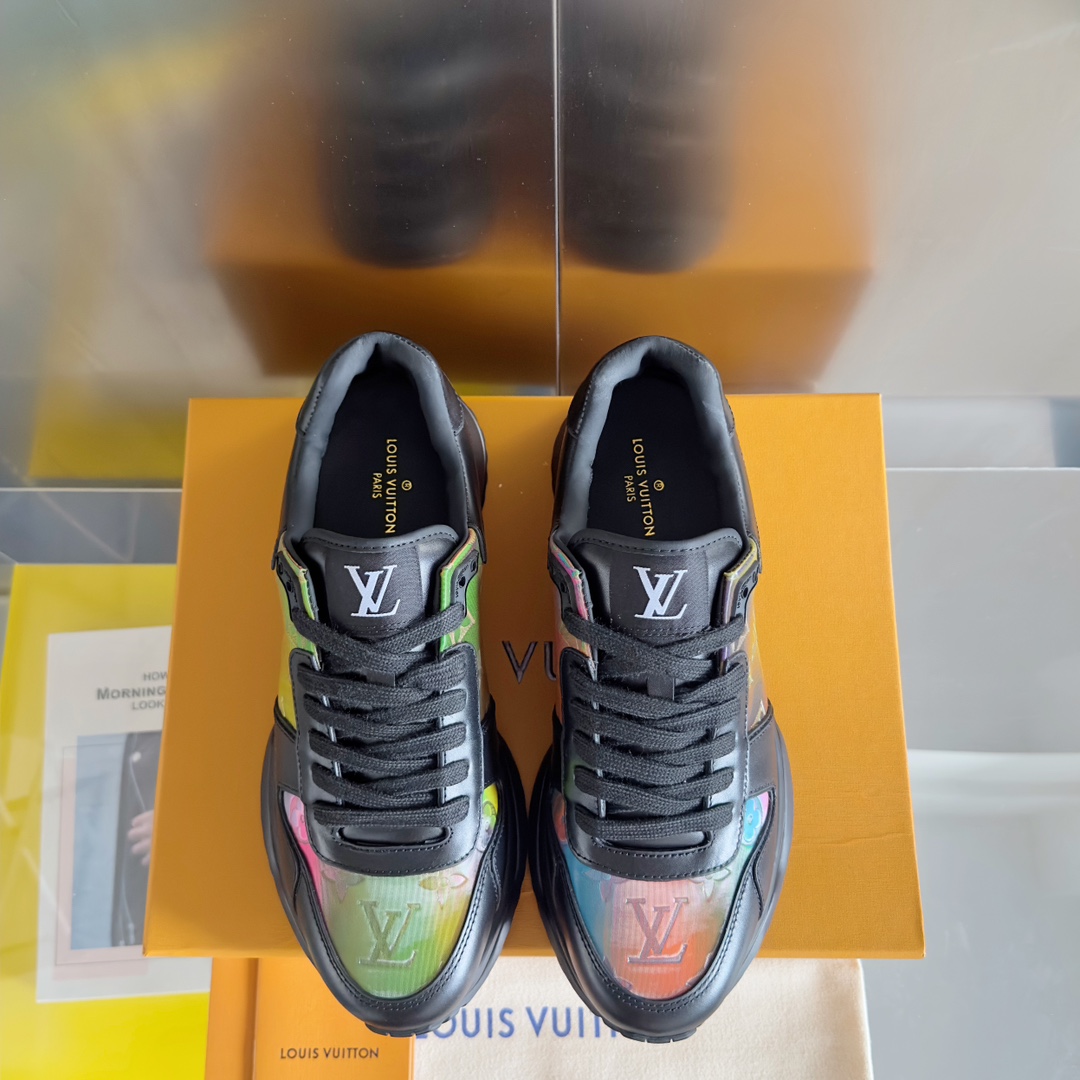 Louis Vuitton Male Running Shoes Breathable M-l-s