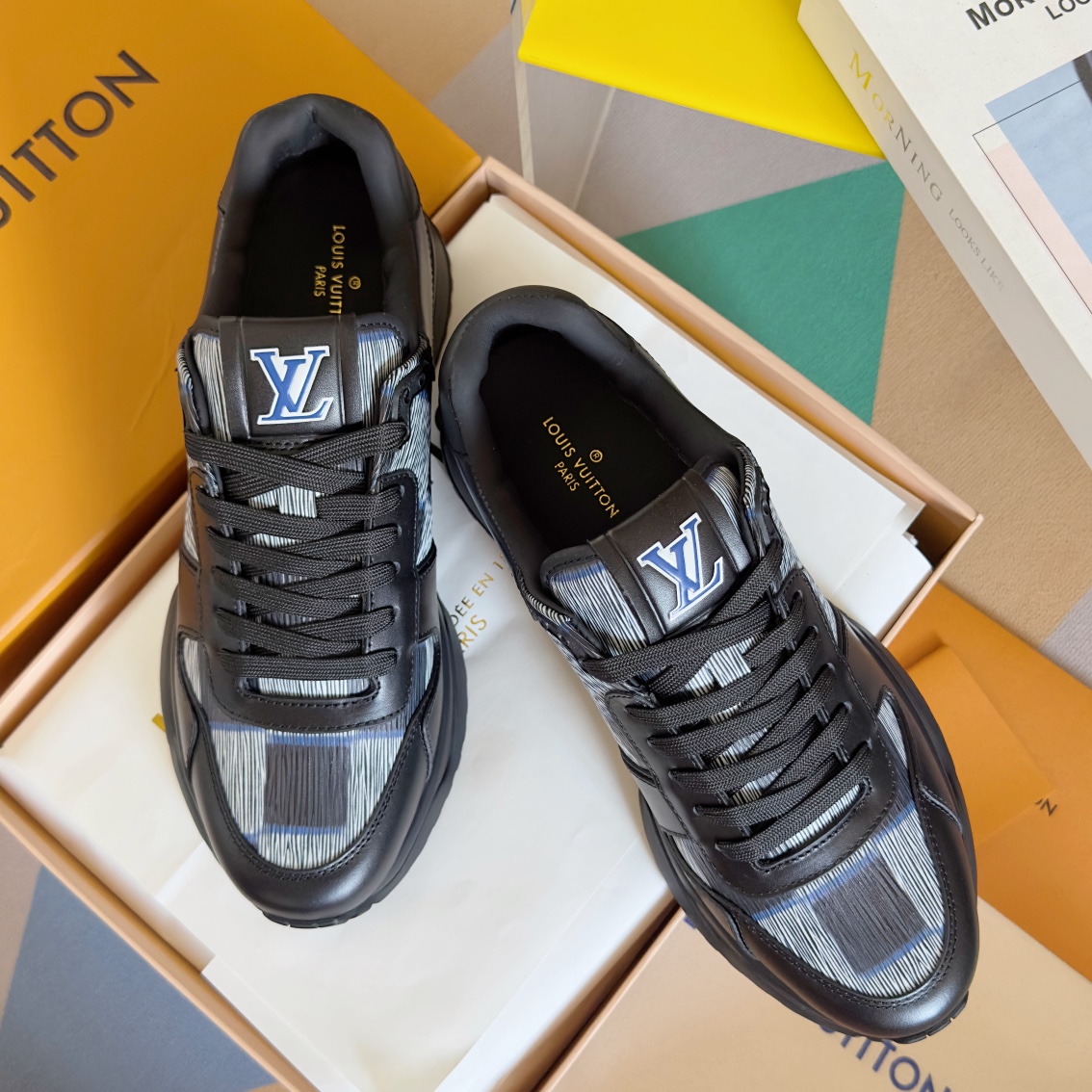 Louis Vuitton Male Running Shoes Breathable M-l-s