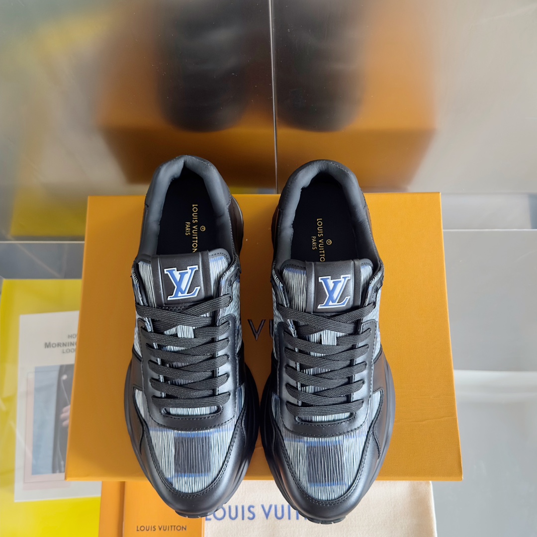 Louis Vuitton Male Running Shoes Breathable M-l-s