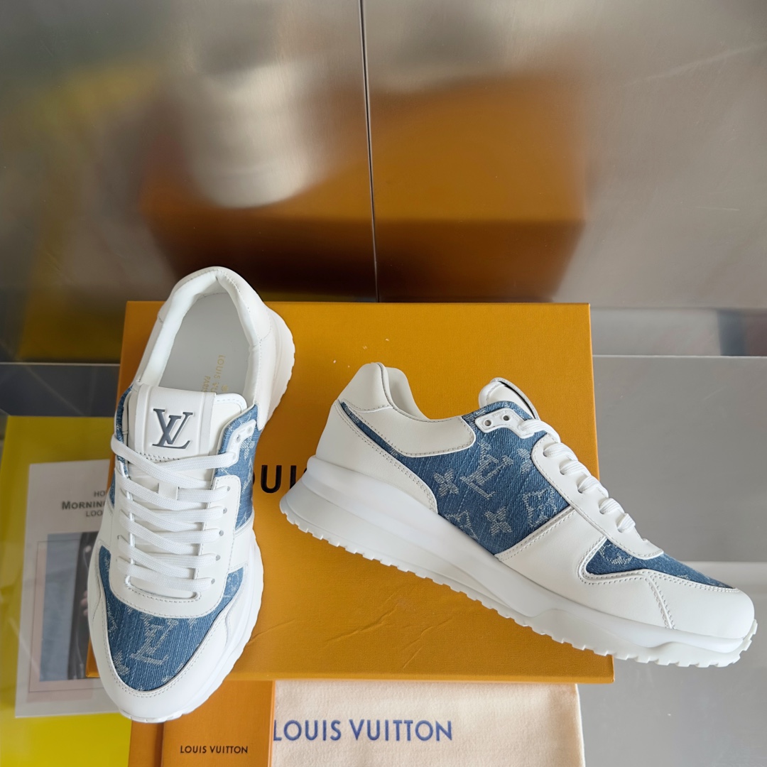 Louis Vuitton Male Running Shoes Breathable M-l-s
