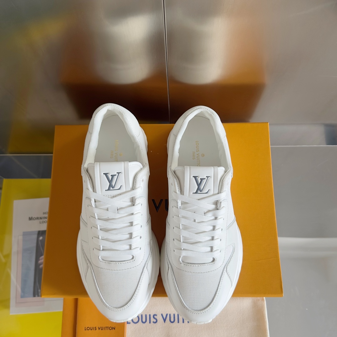 Louis Vuitton Male Running Shoes Breathable M-l-s
