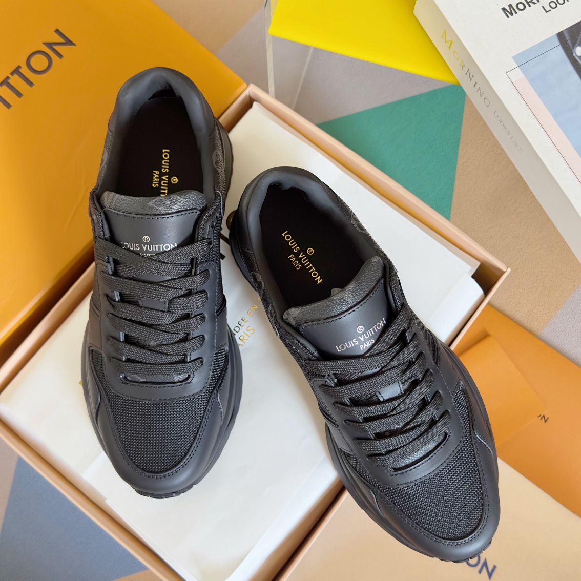Louis Vuitton Male Running Shoes Breathable M-l-s