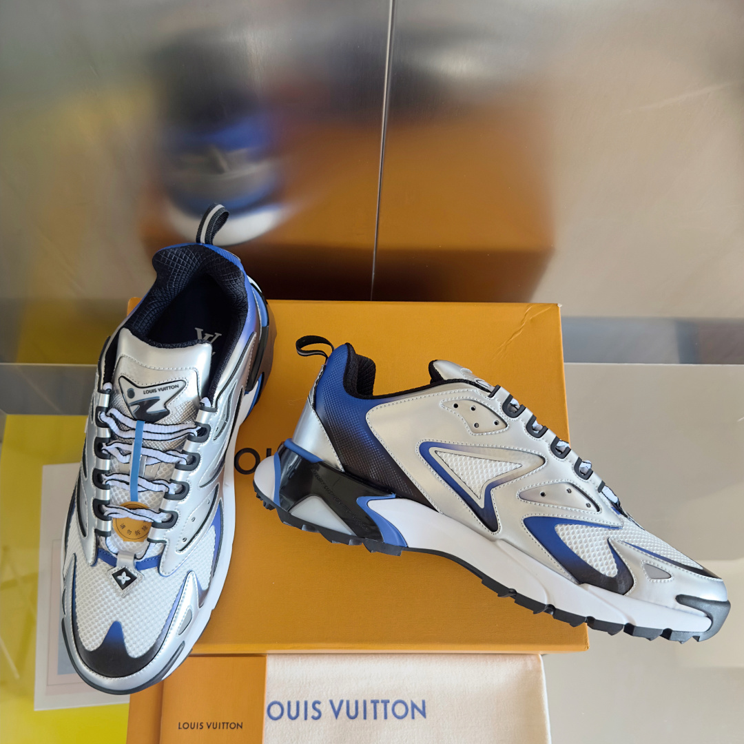 Louis Vuitton Male Running Shoes Breathable M-l-s
