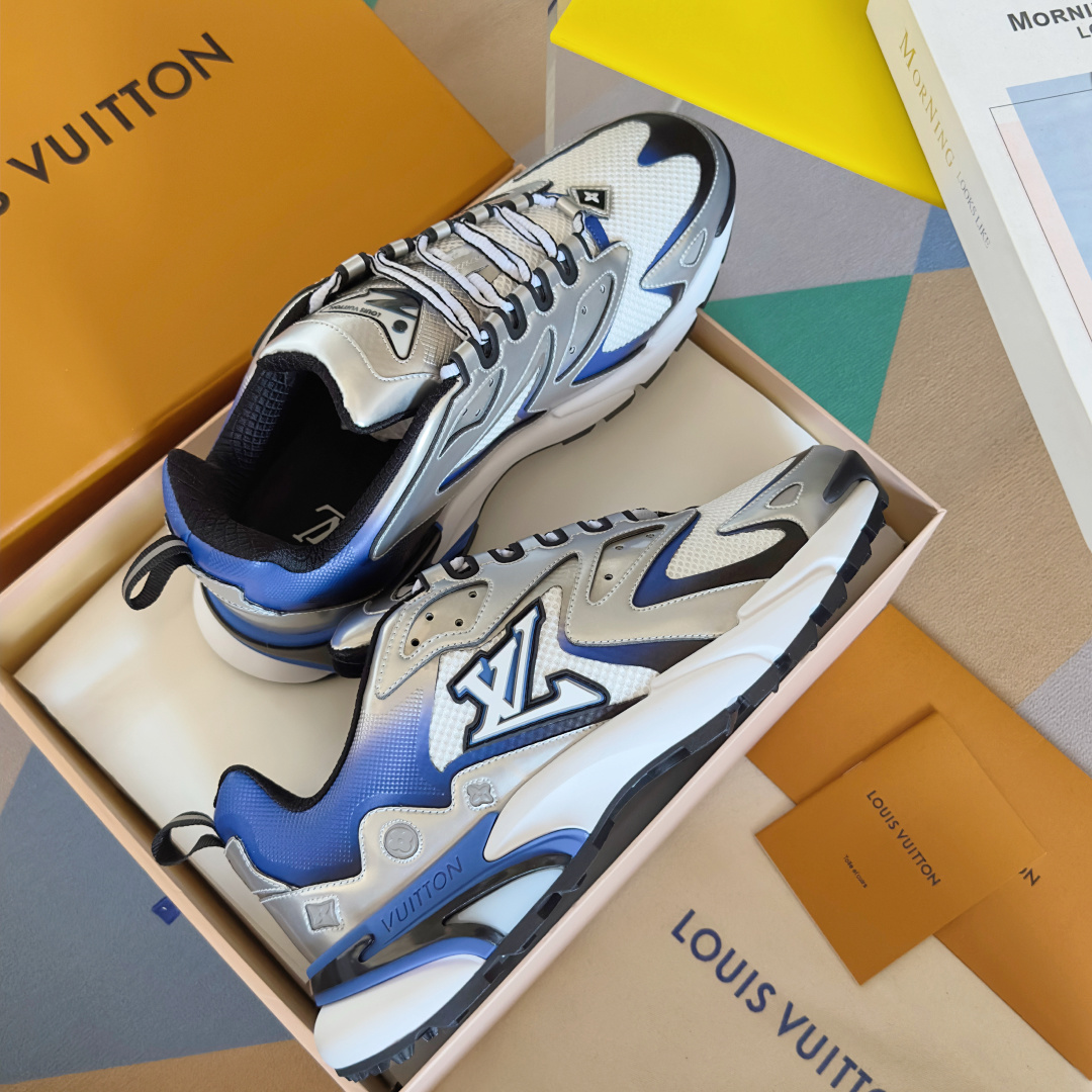 Louis Vuitton Male Running Shoes Breathable M-l-s