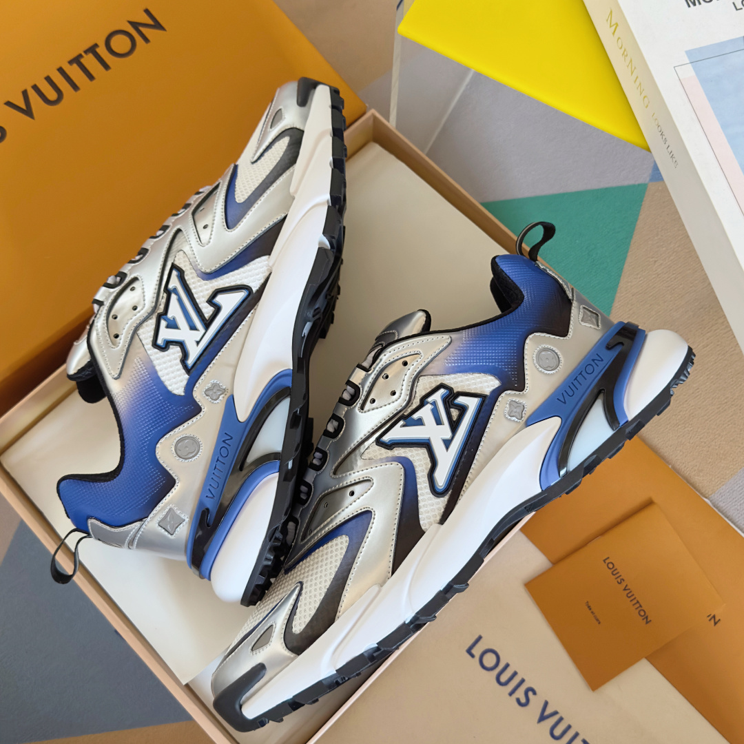 Louis Vuitton Male Running Shoes Breathable M-l-s