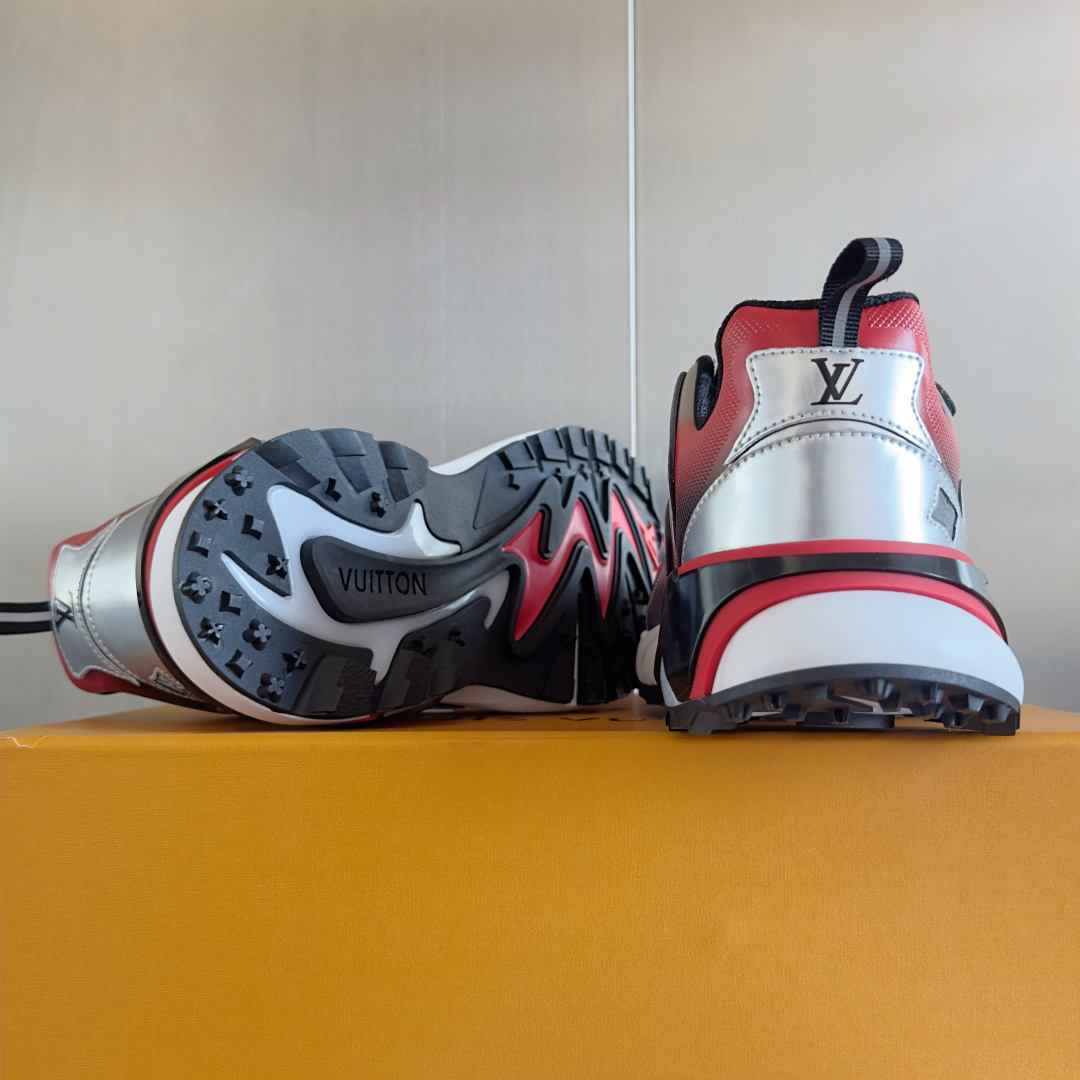Louis Vuitton Male Running Shoes Breathable M-l-s