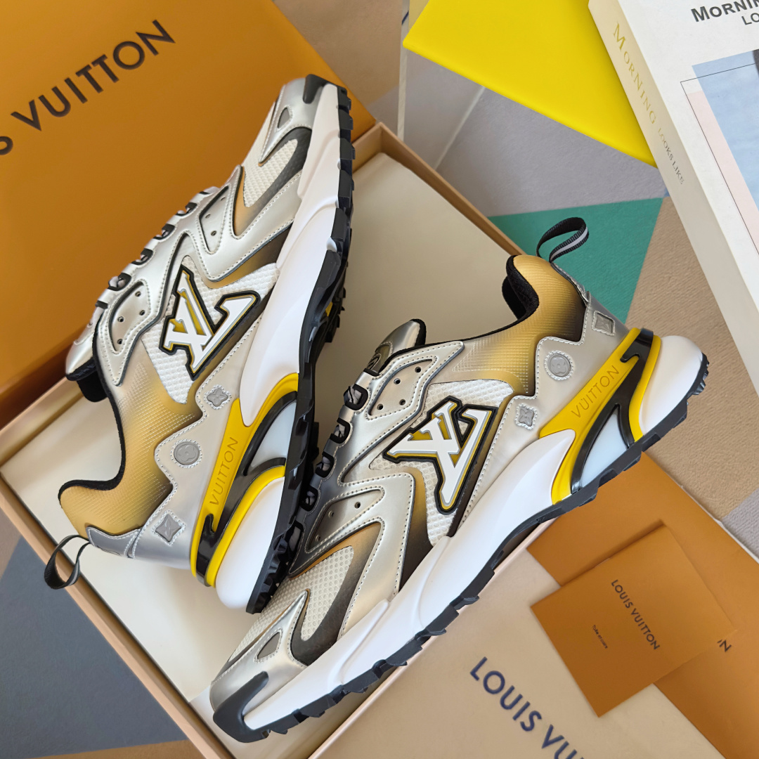 Louis Vuitton Male Running Shoes Breathable M-l-s