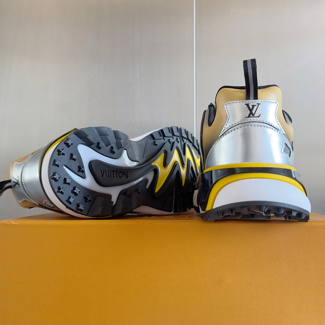 Louis Vuitton Male Running Shoes Breathable M-l-s
