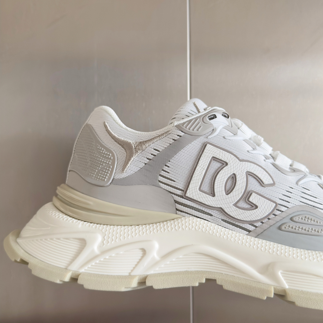 Dolce Gabbana Male Running Shoes Black Lightweight M-l-s