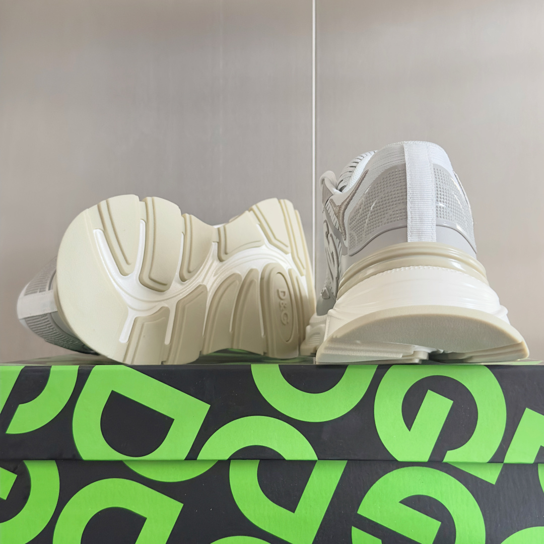 Dolce Gabbana Male Running Shoes Black Lightweight M-l-s