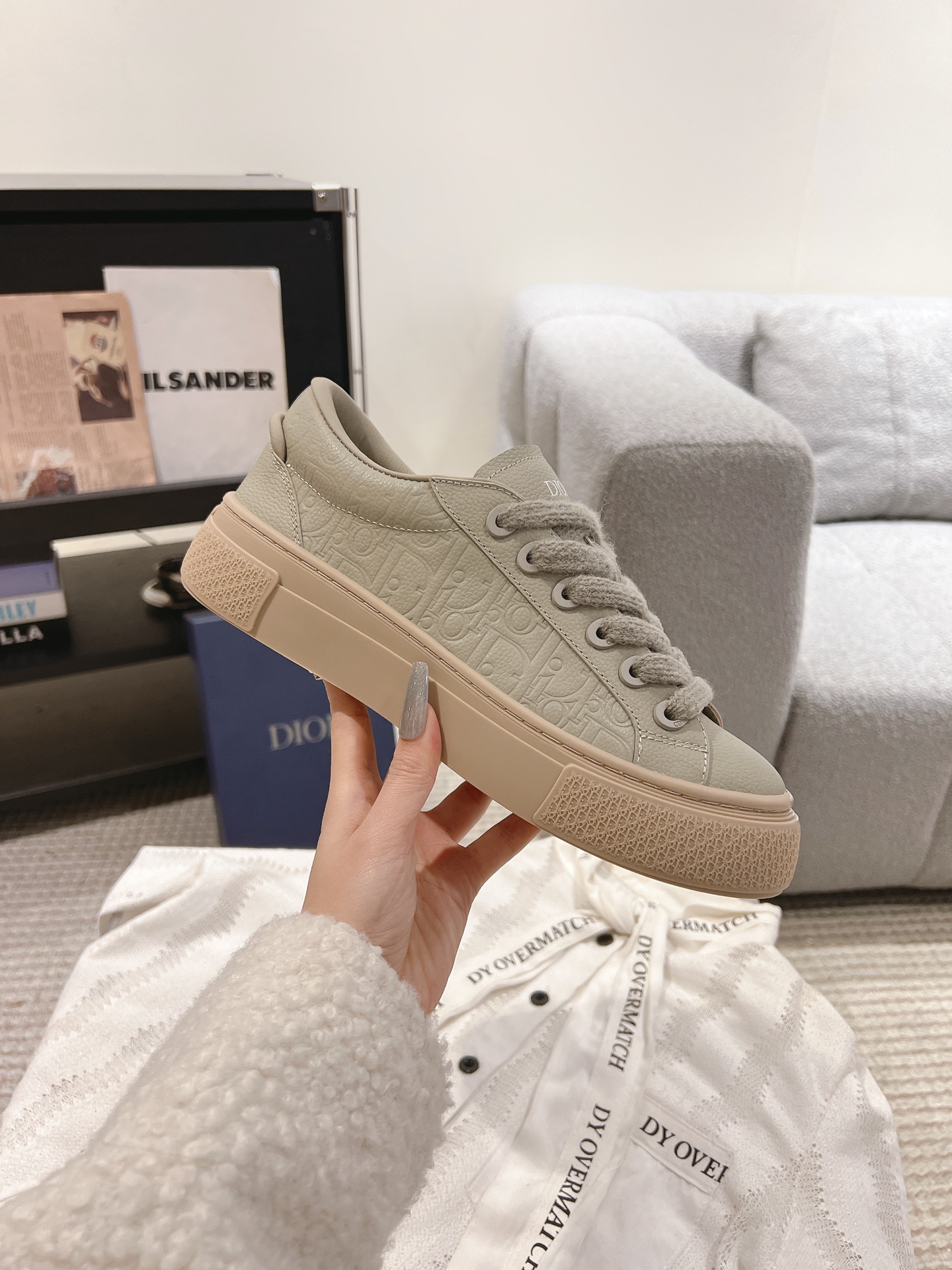 Dior Male Board Shoes Breathable M-l-s