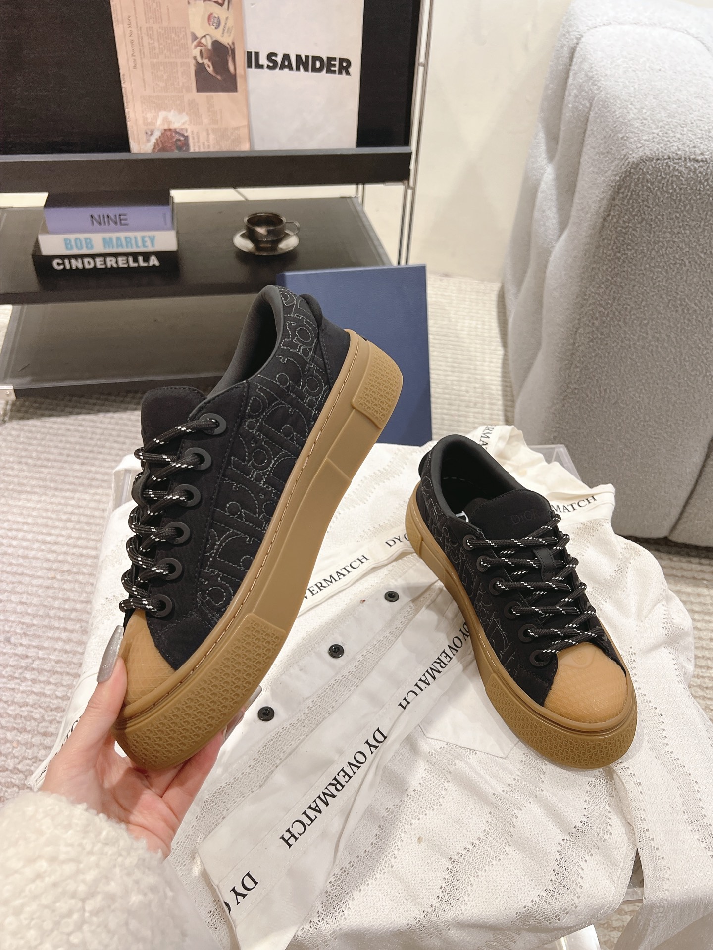 Dior Male Board Shoes Breathable M-l-s