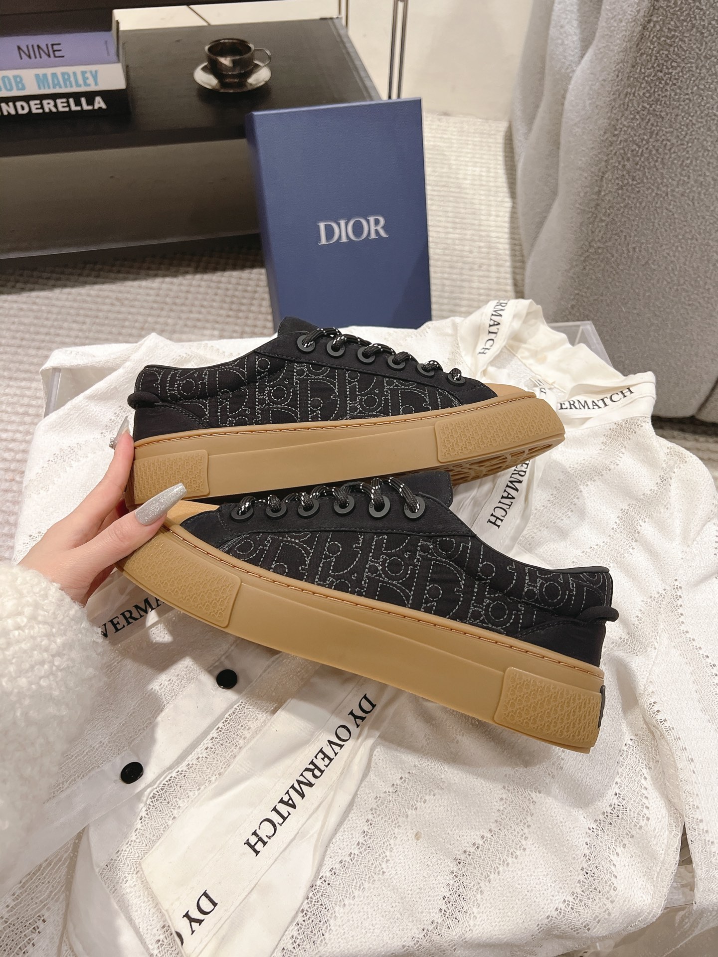 Dior Male Board Shoes Breathable M-l-s