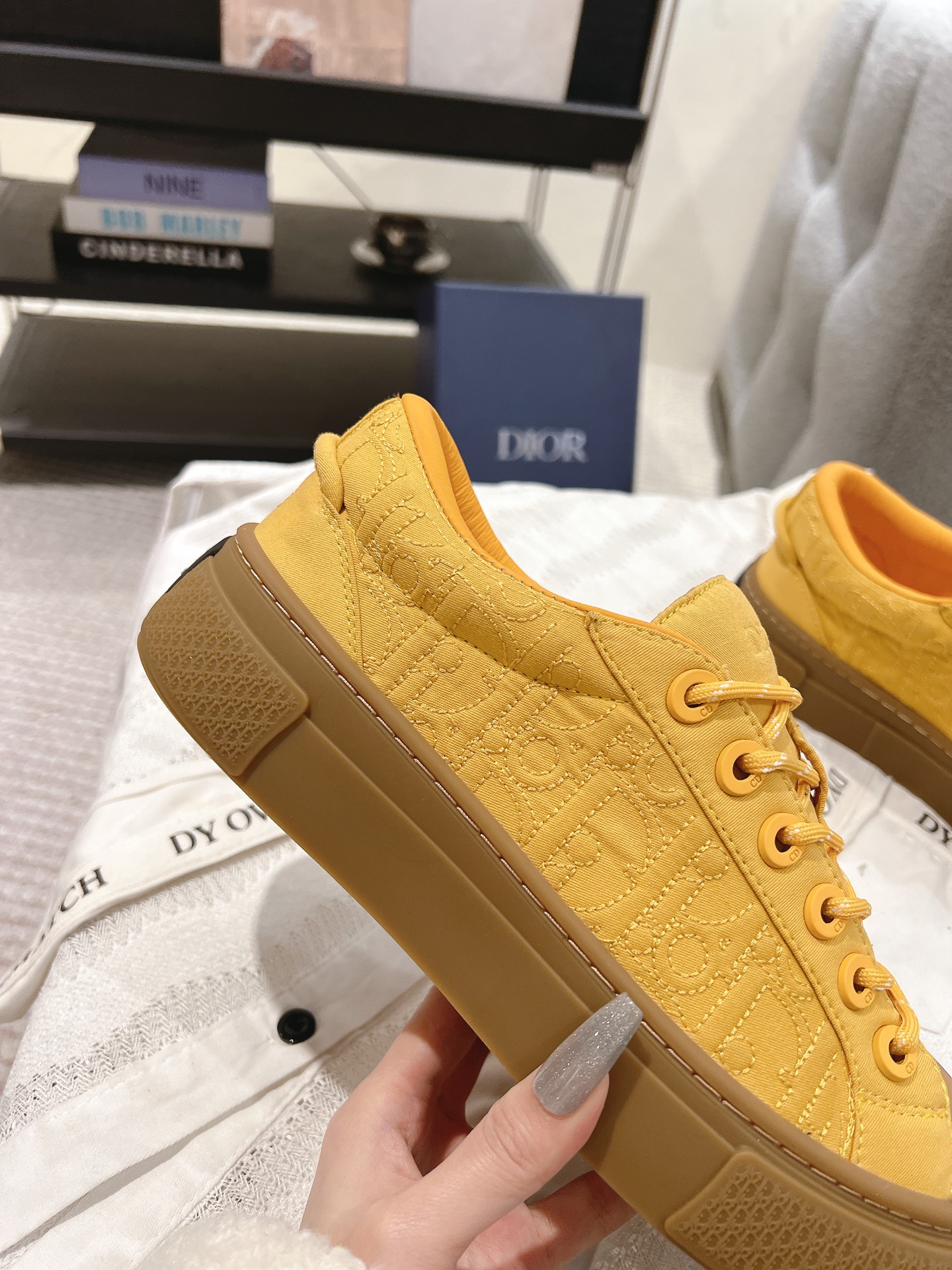 Dior Male Board Shoes Breathable M-l-s