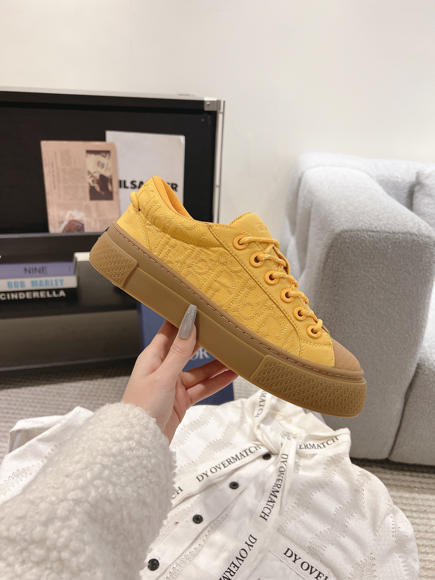 Dior Male Board Shoes Breathable M-l-s