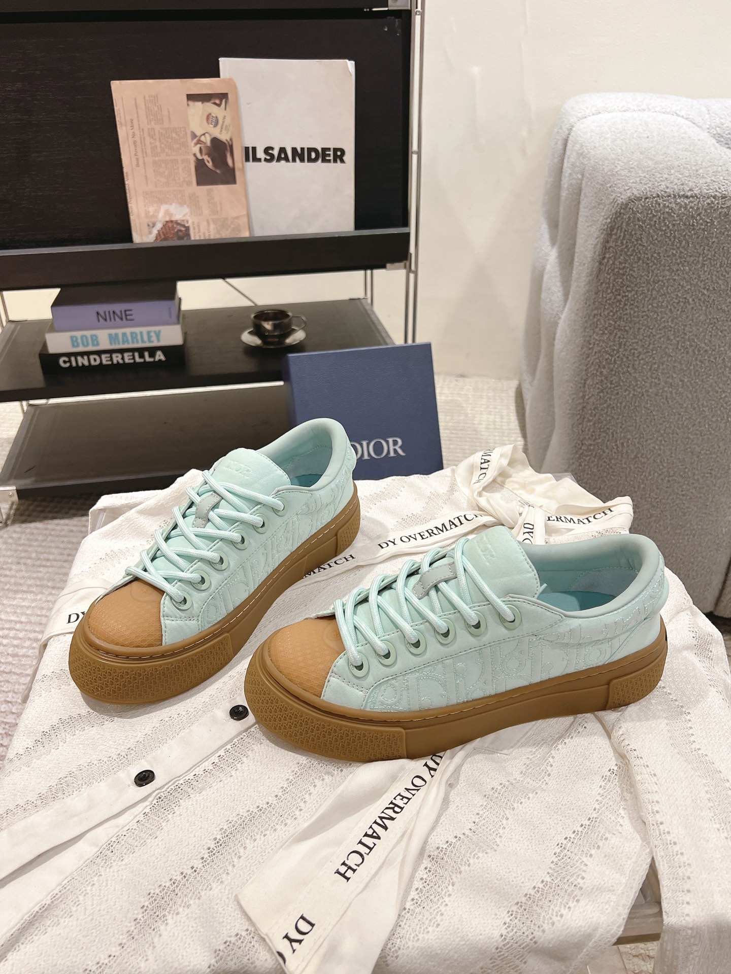 Dior Male Board Shoes Breathable M-l-s