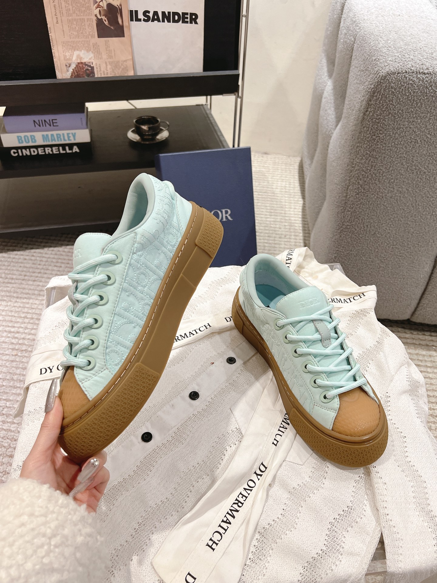 Dior Male Board Shoes Breathable M-l-s