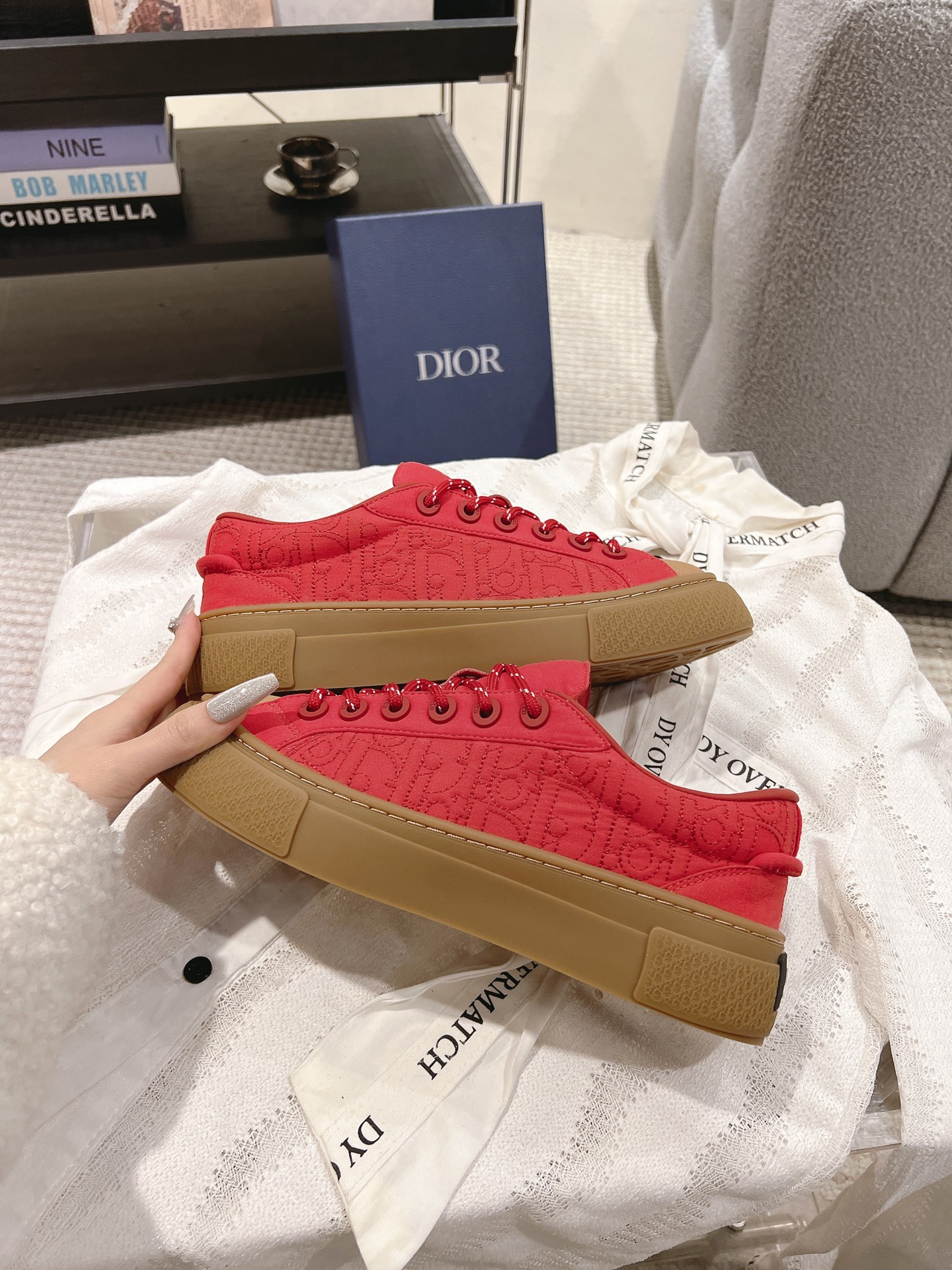 Dior Male Board Shoes Breathable M-l-s