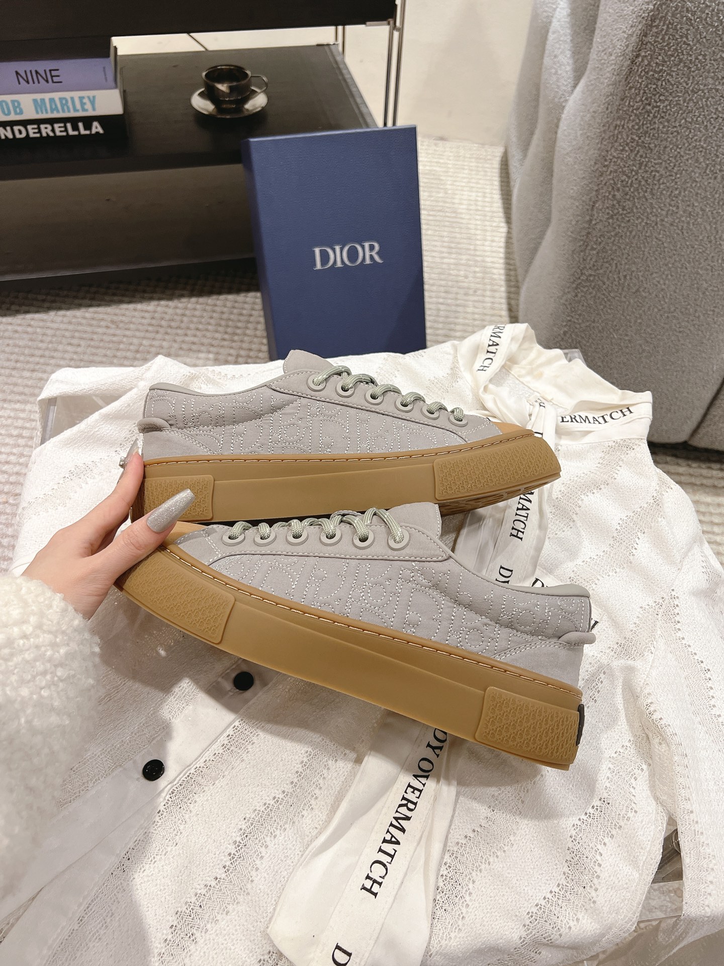 Dior Male Board Shoes Breathable M-l-s