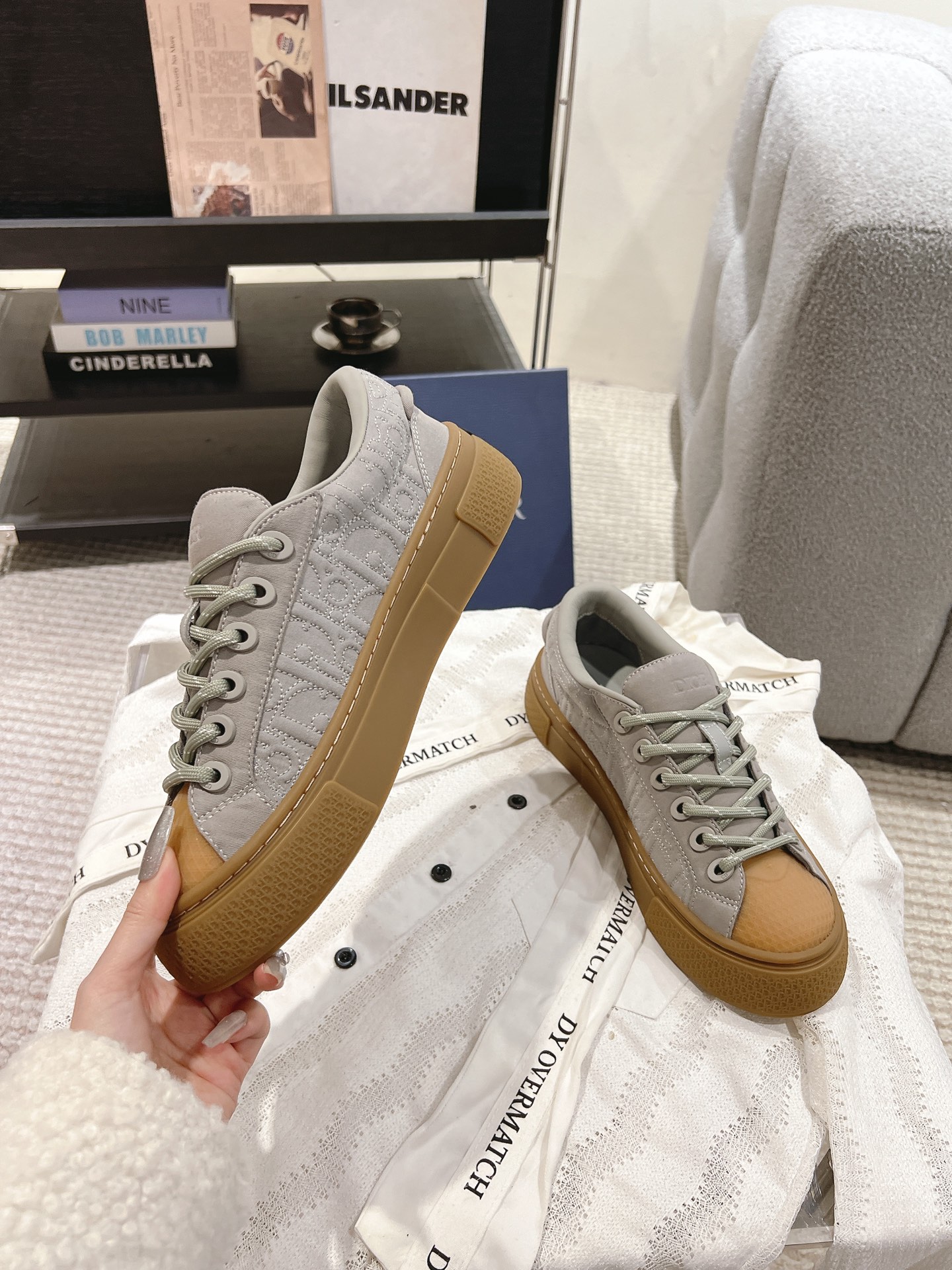 Dior Male Board Shoes Breathable M-l-s