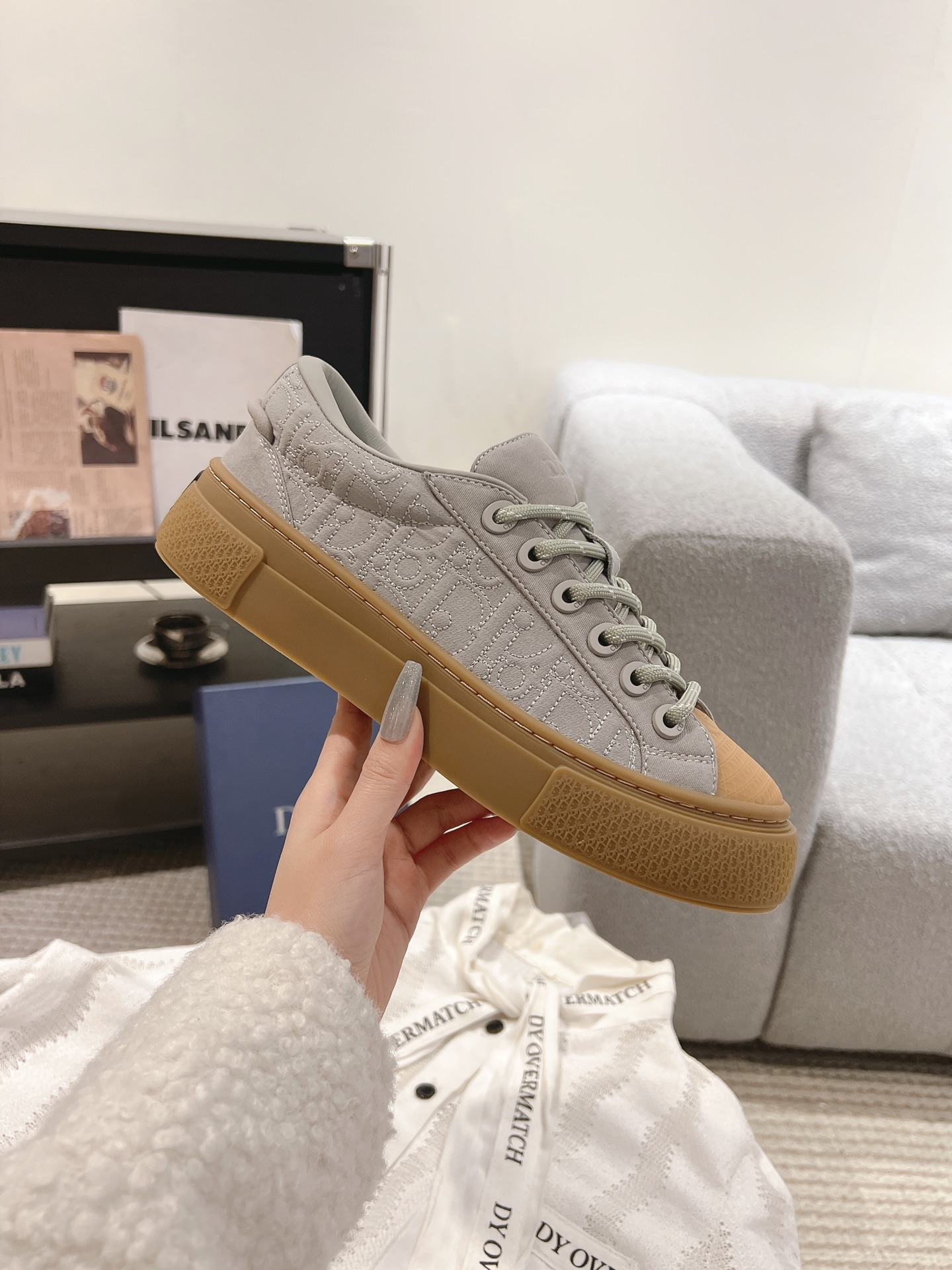 Dior Male Board Shoes Breathable M-l-s