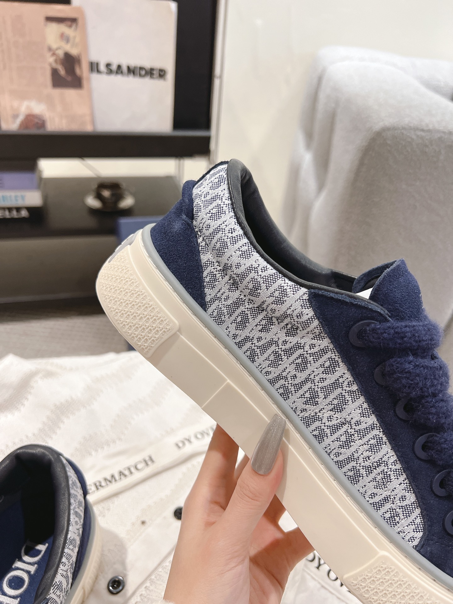 Dior Male Board Shoes Breathable M-l-s