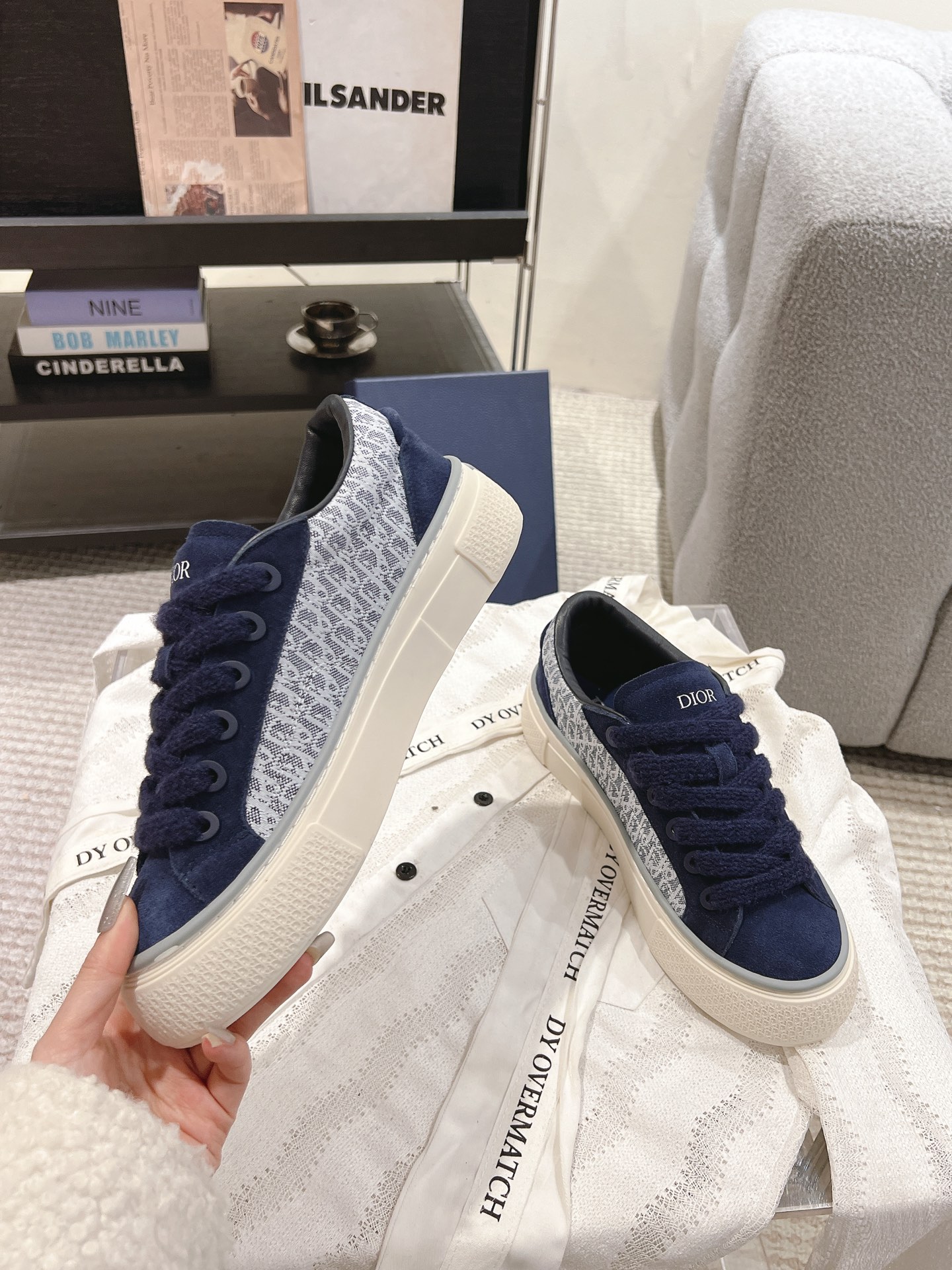 Dior Male Board Shoes Breathable M-l-s