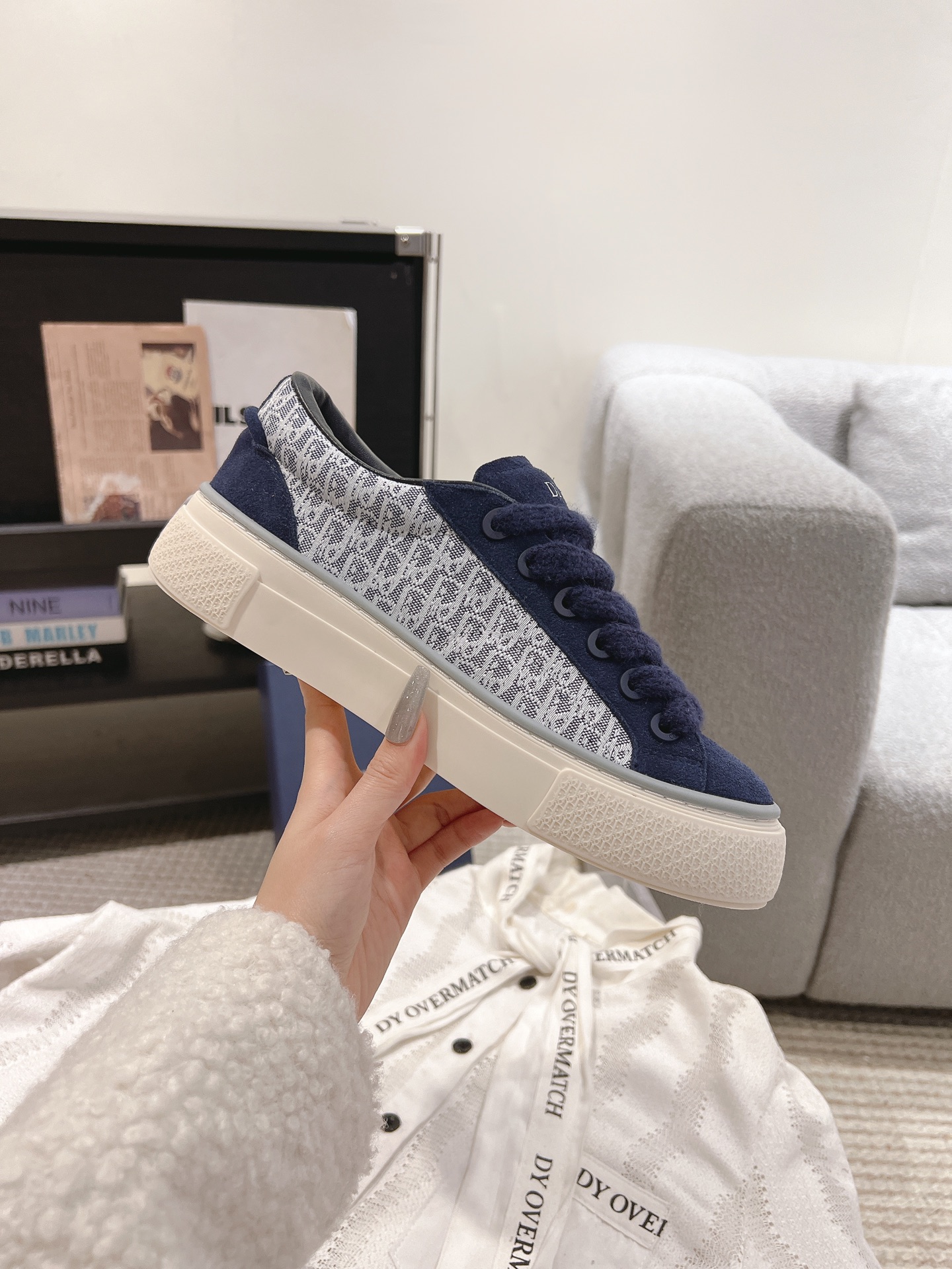 Dior Male Board Shoes Breathable M-l-s