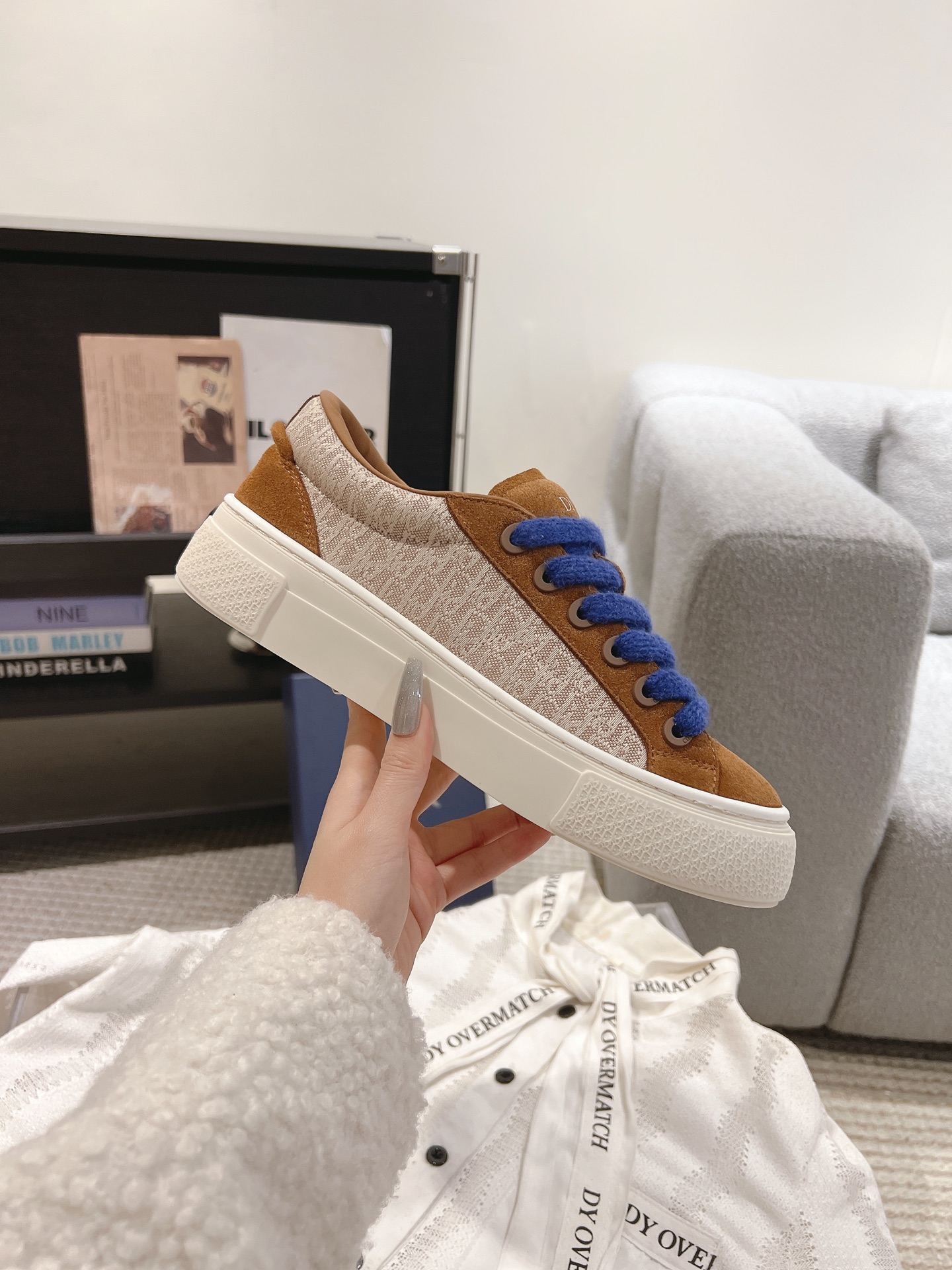 Dior Male Board Shoes Breathable M-l-s