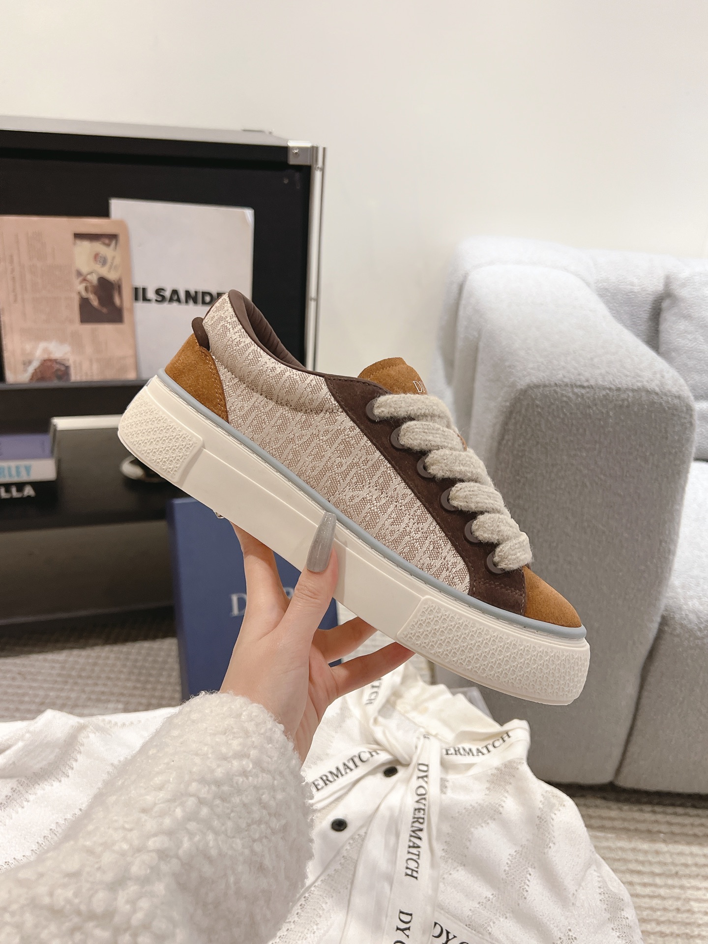 Dior Male Board Shoes Breathable M-l-s