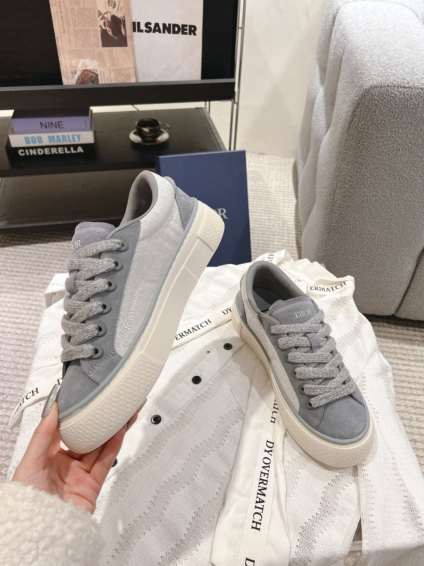 Dior Male Board Shoes Breathable M-l-s