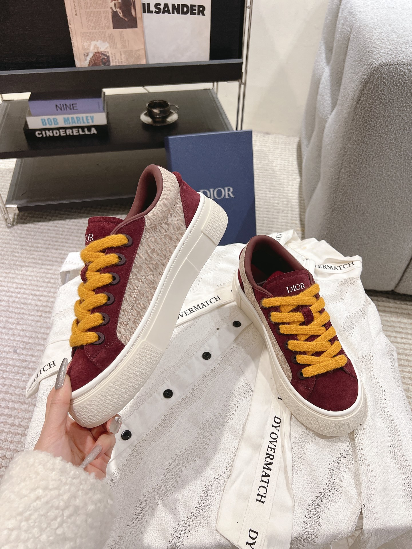 Dior Male Board Shoes Breathable M-l-s