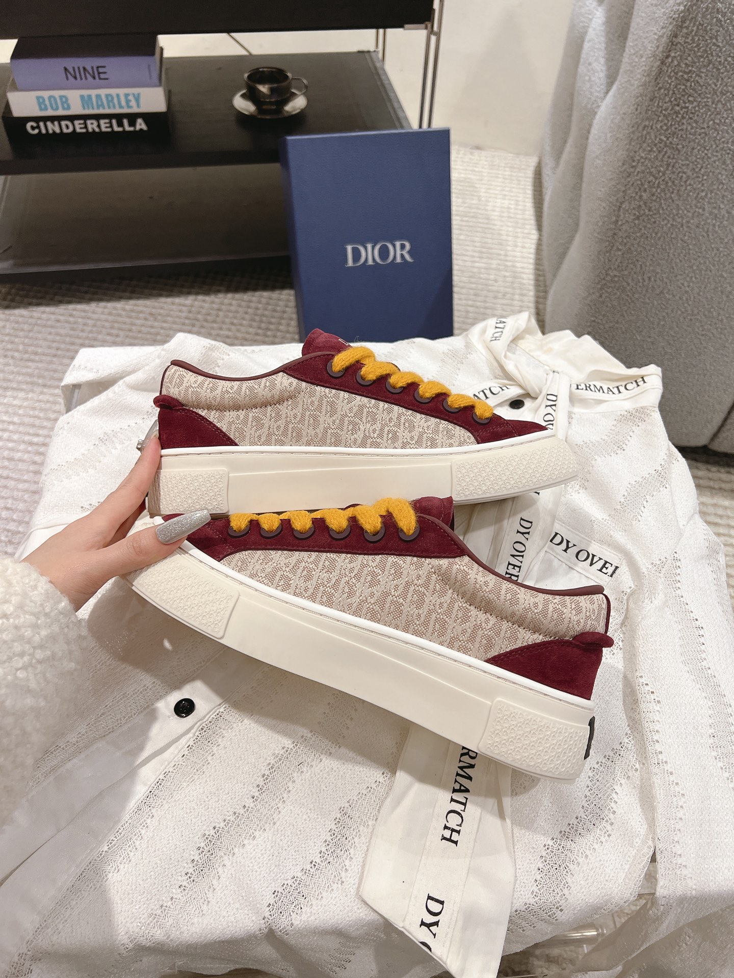 Dior Male Board Shoes Breathable M-l-s