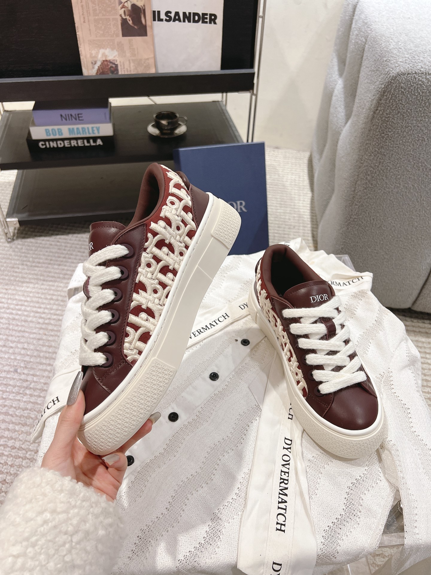 Dior Male Board Shoes Breathable M-l-s