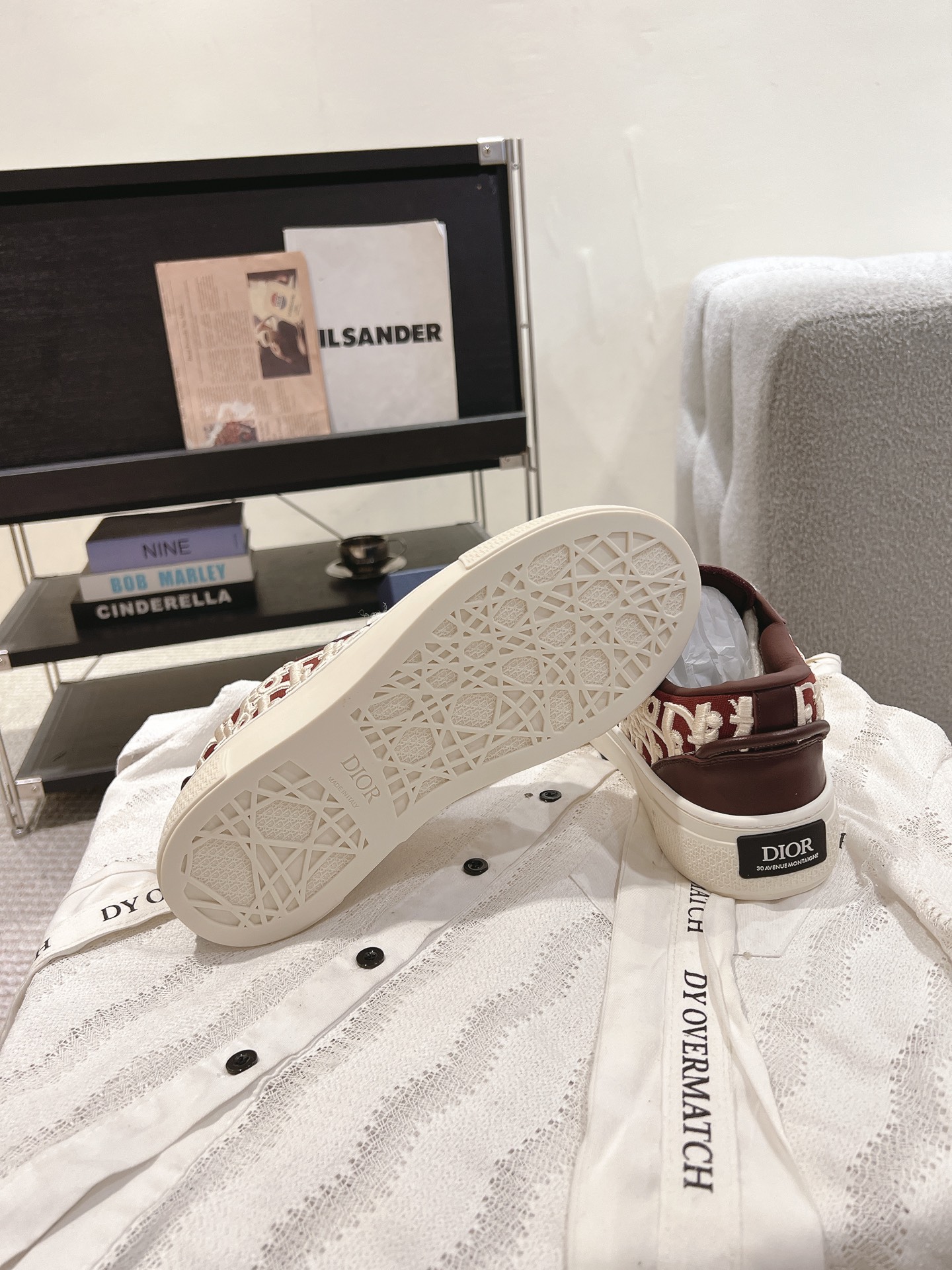 Dior Male Board Shoes Breathable M-l-s