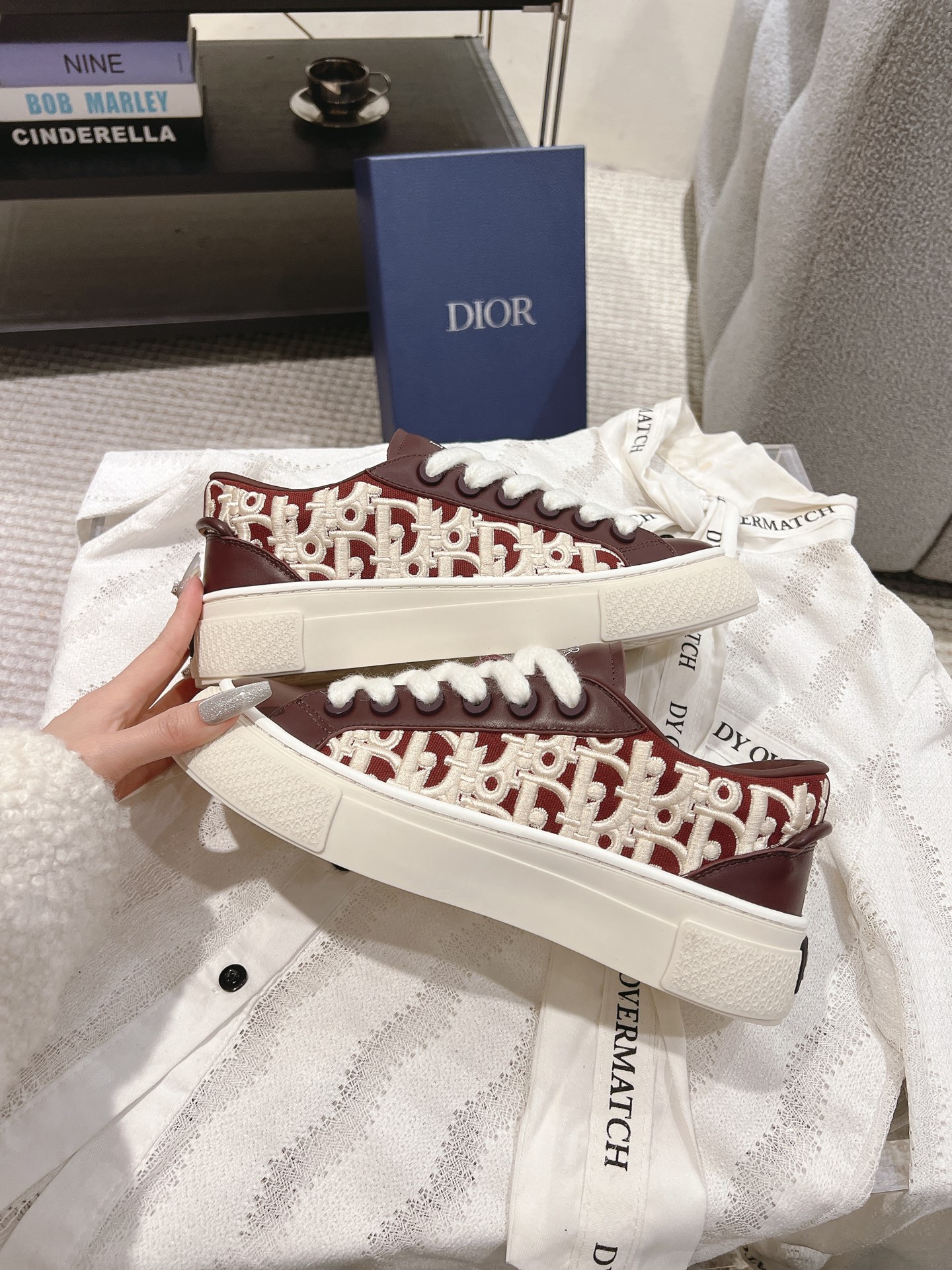 Dior Male Board Shoes Breathable M-l-s