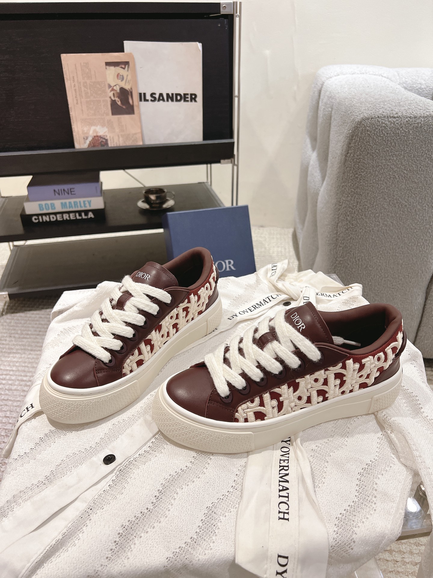 Dior Male Board Shoes Breathable M-l-s