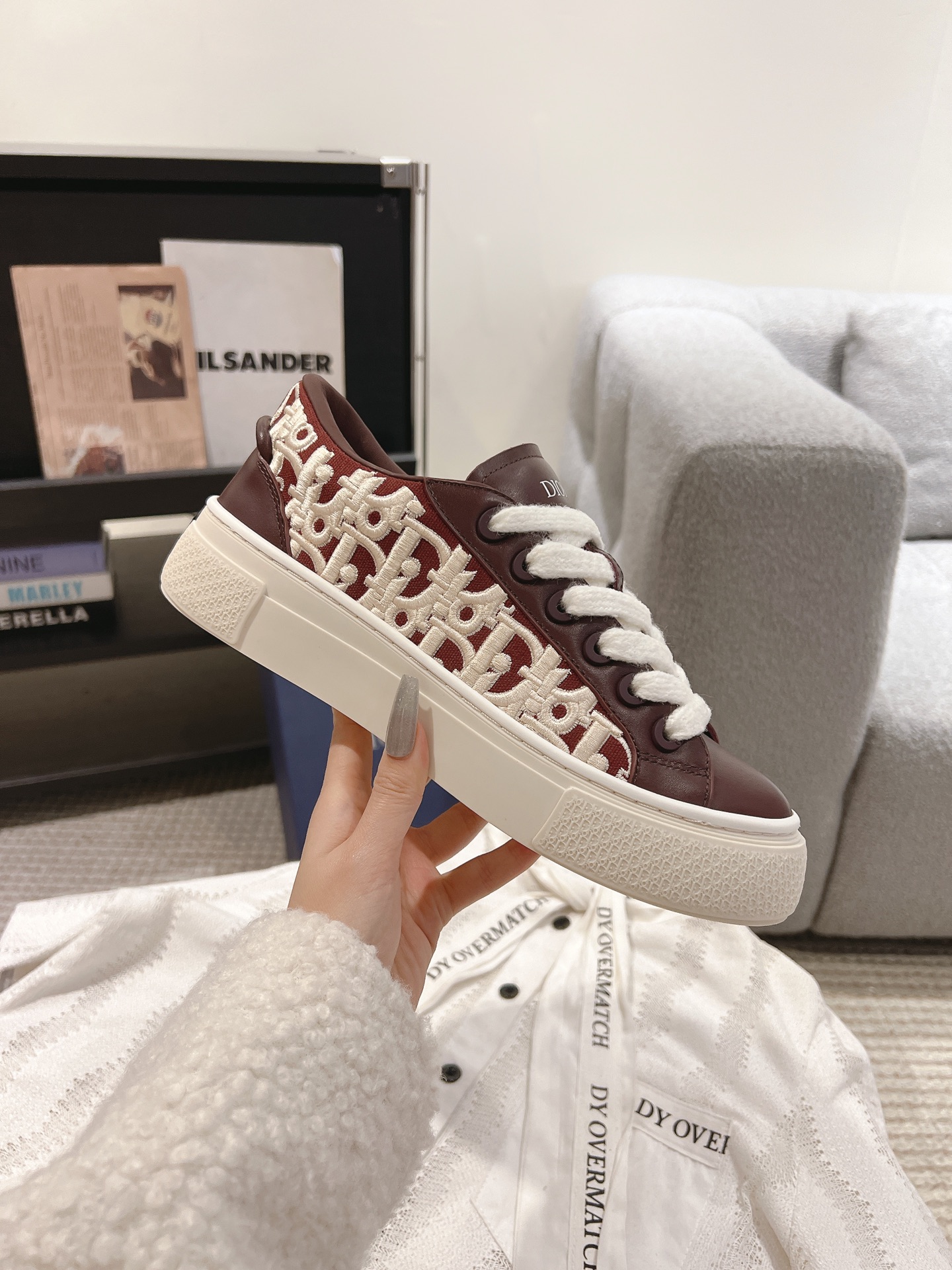 Dior Male Board Shoes Breathable M-l-s