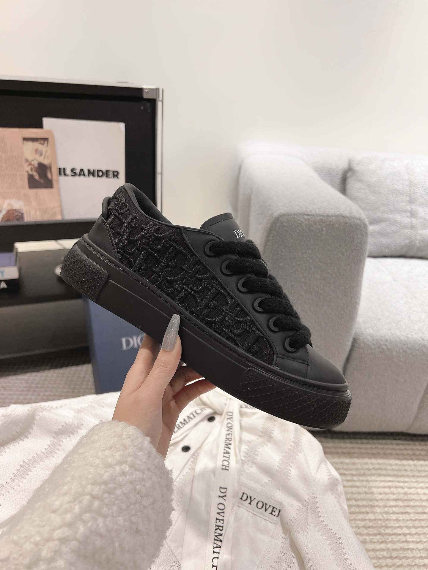 Dior Male Board Shoes Breathable M-l-s