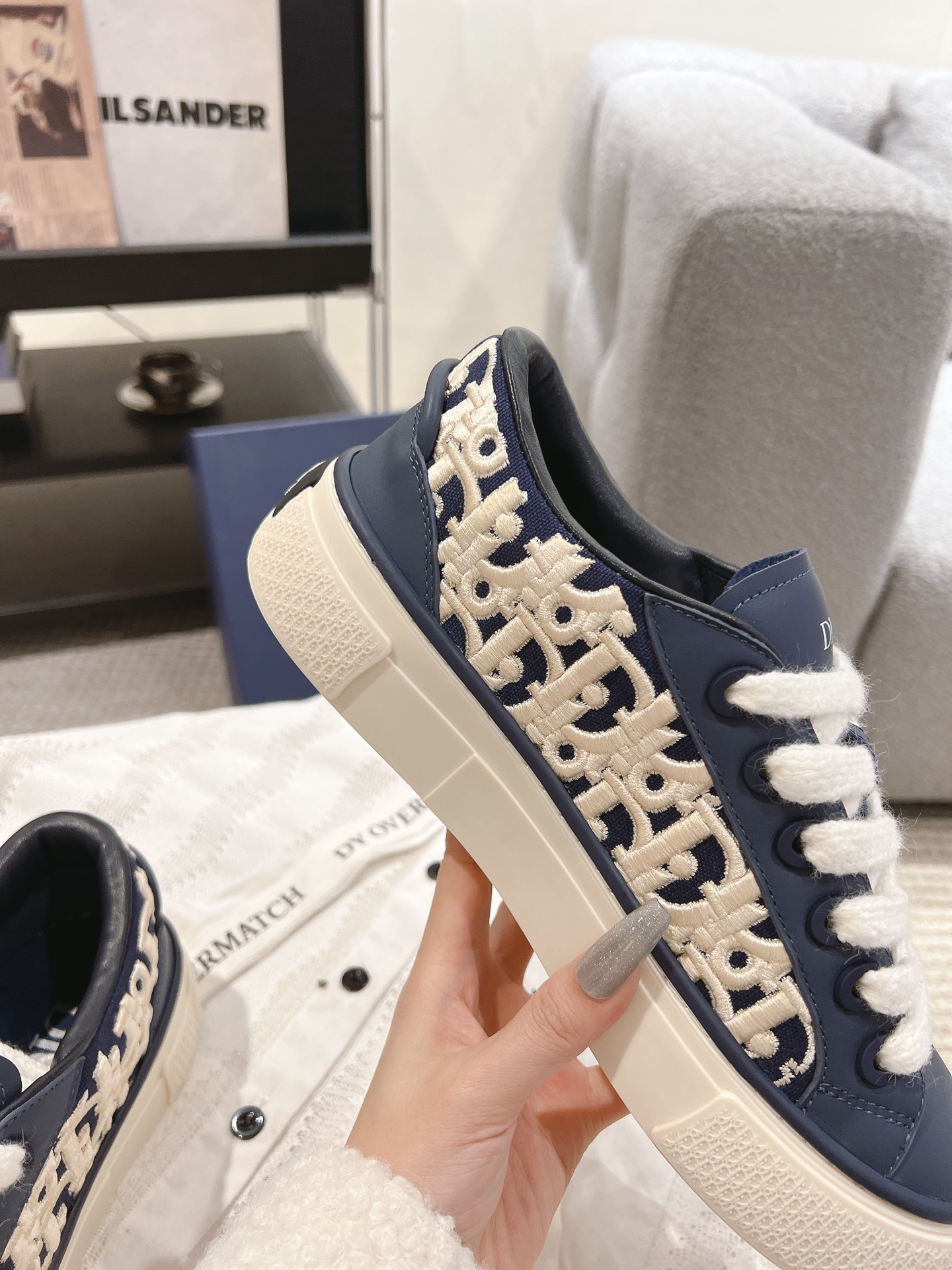 Dior Male Board Shoes Breathable M-l-s