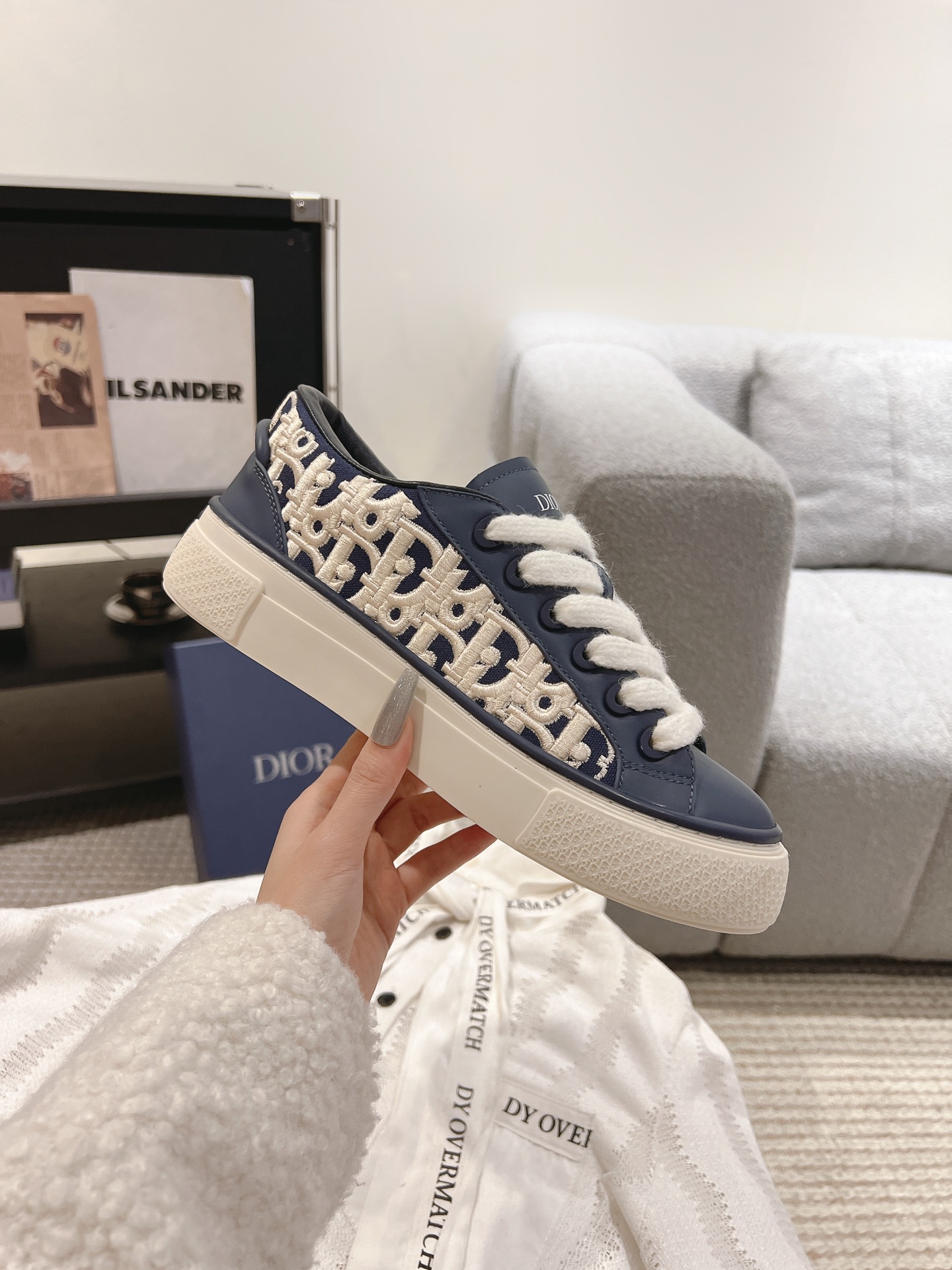 Dior Male Board Shoes Breathable M-l-s