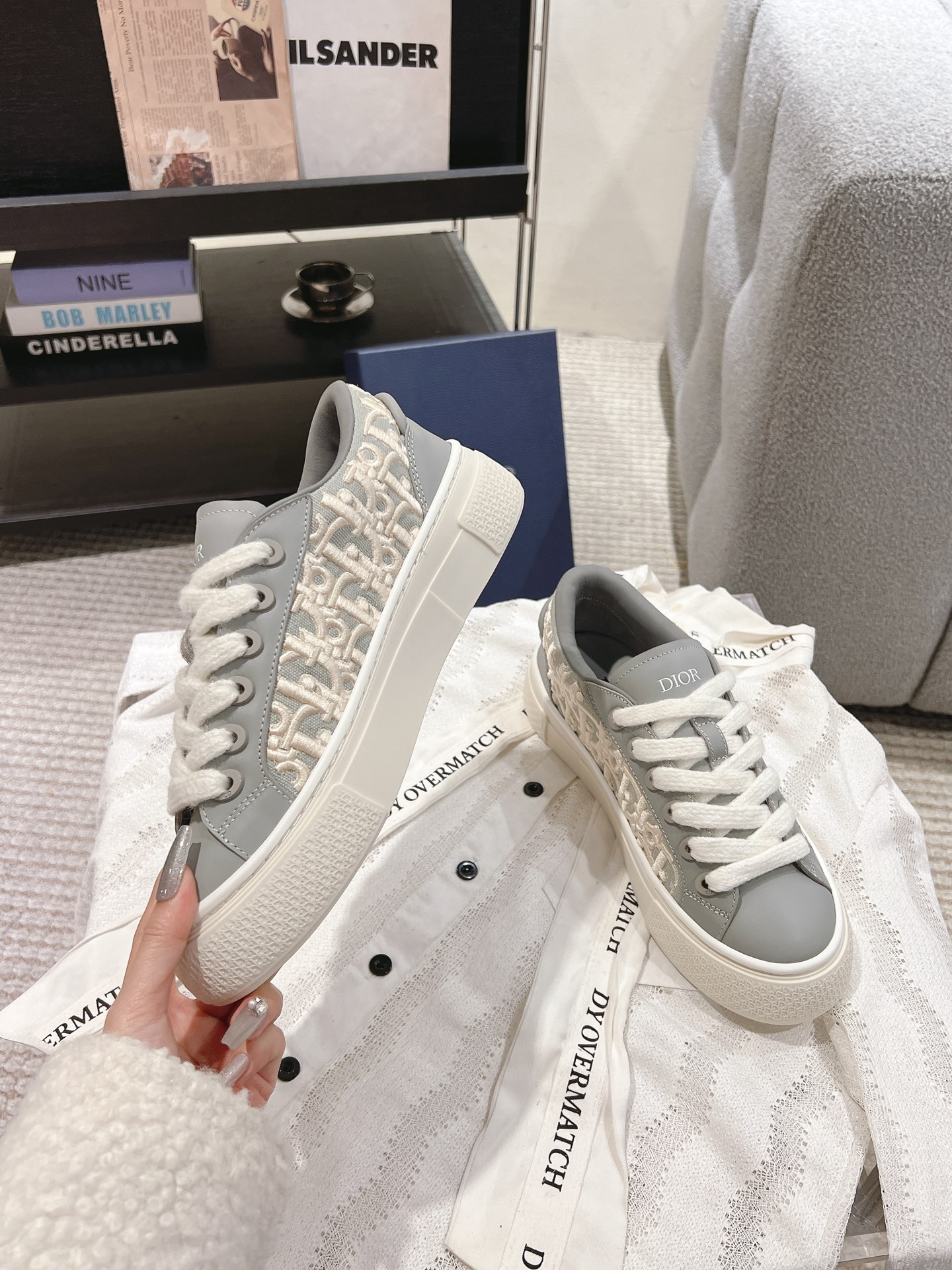 Dior Male Board Shoes Breathable M-l-s