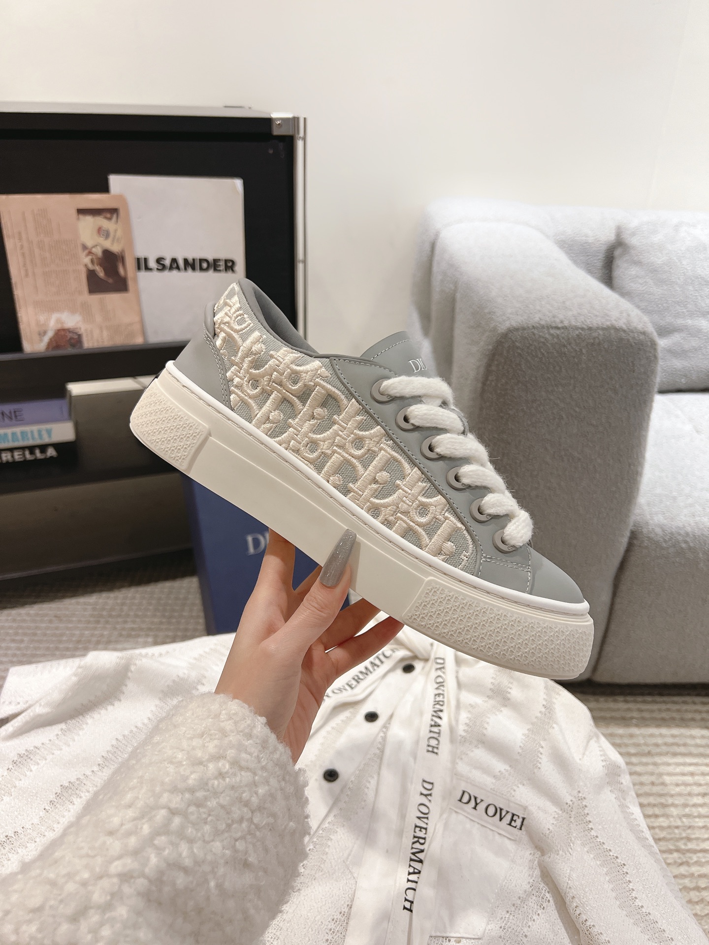 Dior Male Board Shoes Breathable M-l-s