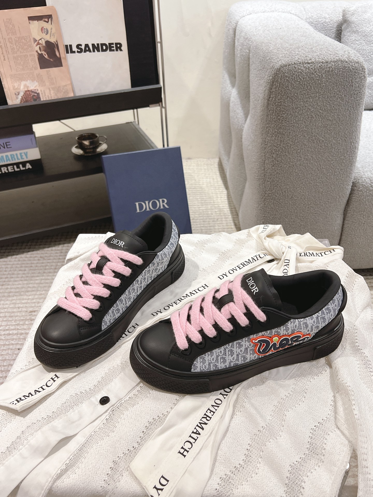 Dior Male Board Shoes Breathable M-l-s