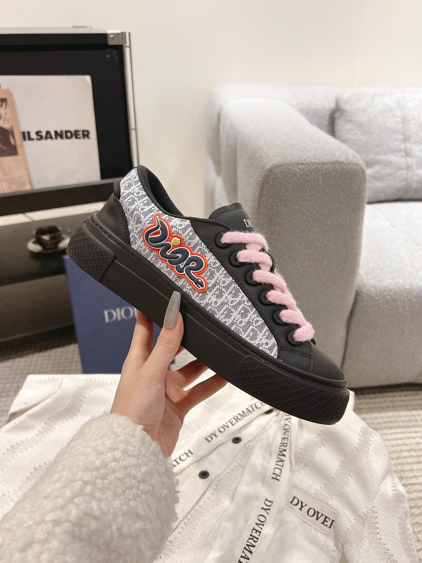 Dior Male Board Shoes Breathable M-l-s