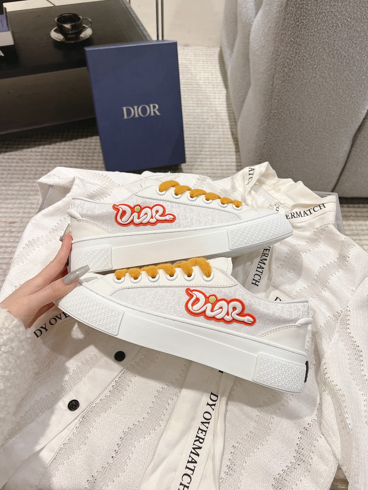 Dior Male Board Shoes Breathable M-l-s