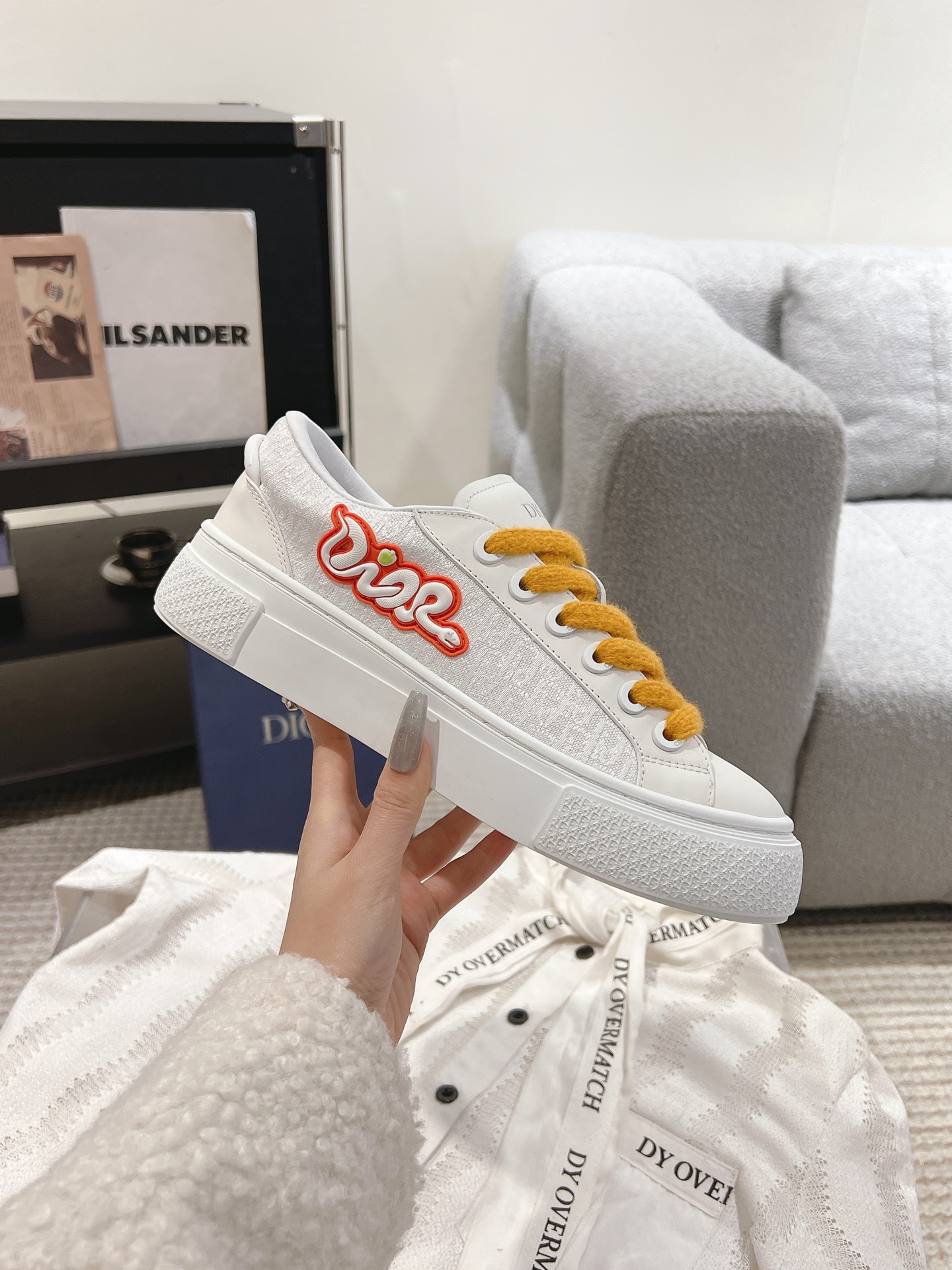 Dior Male Board Shoes Breathable M-l-s